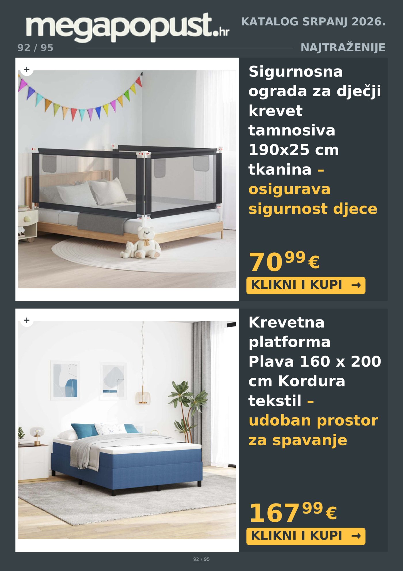Megapopust.hr katalog Srpanj/Kolovoz 2026