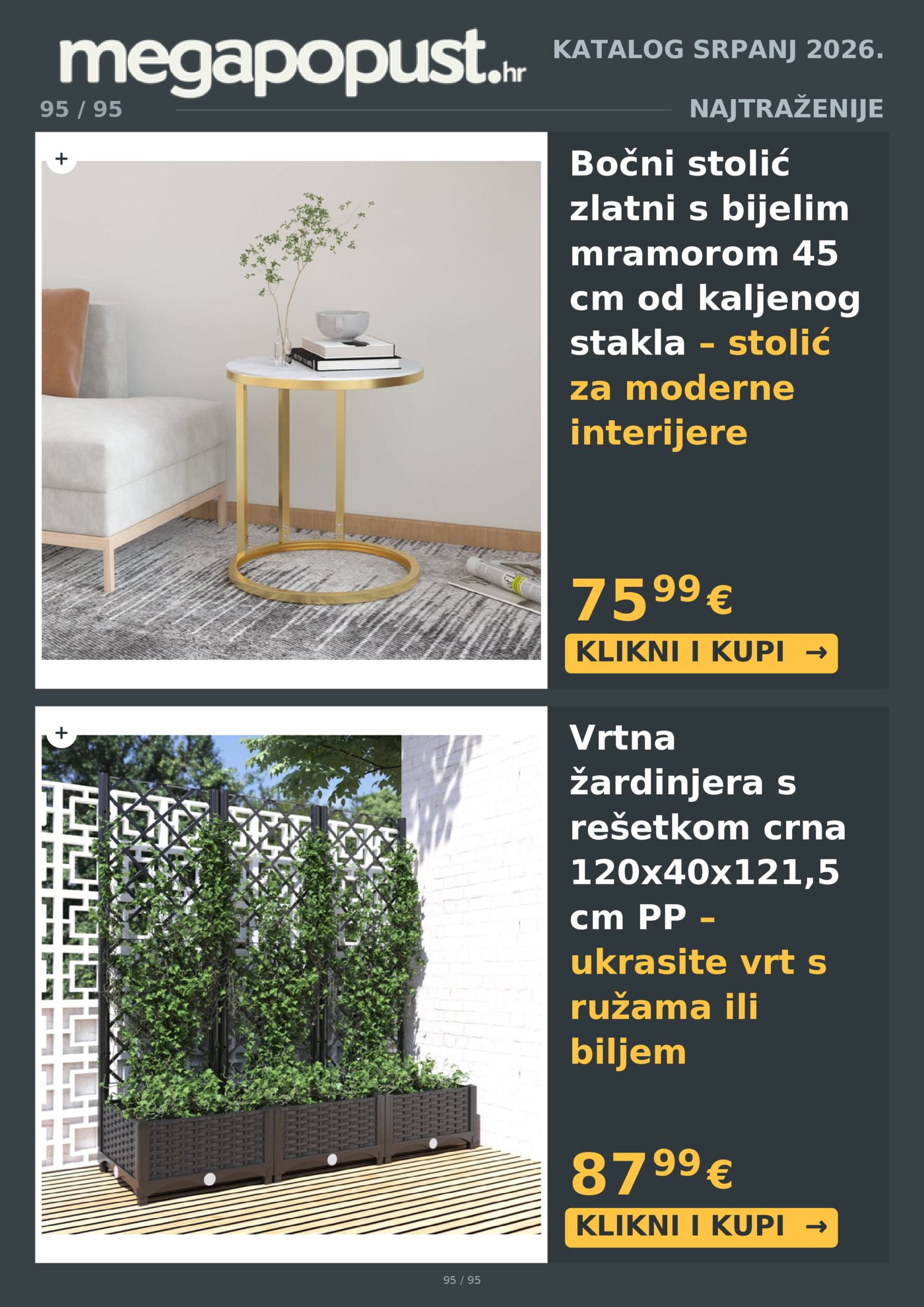 Megapopust.hr katalog Srpanj/Kolovoz 2026