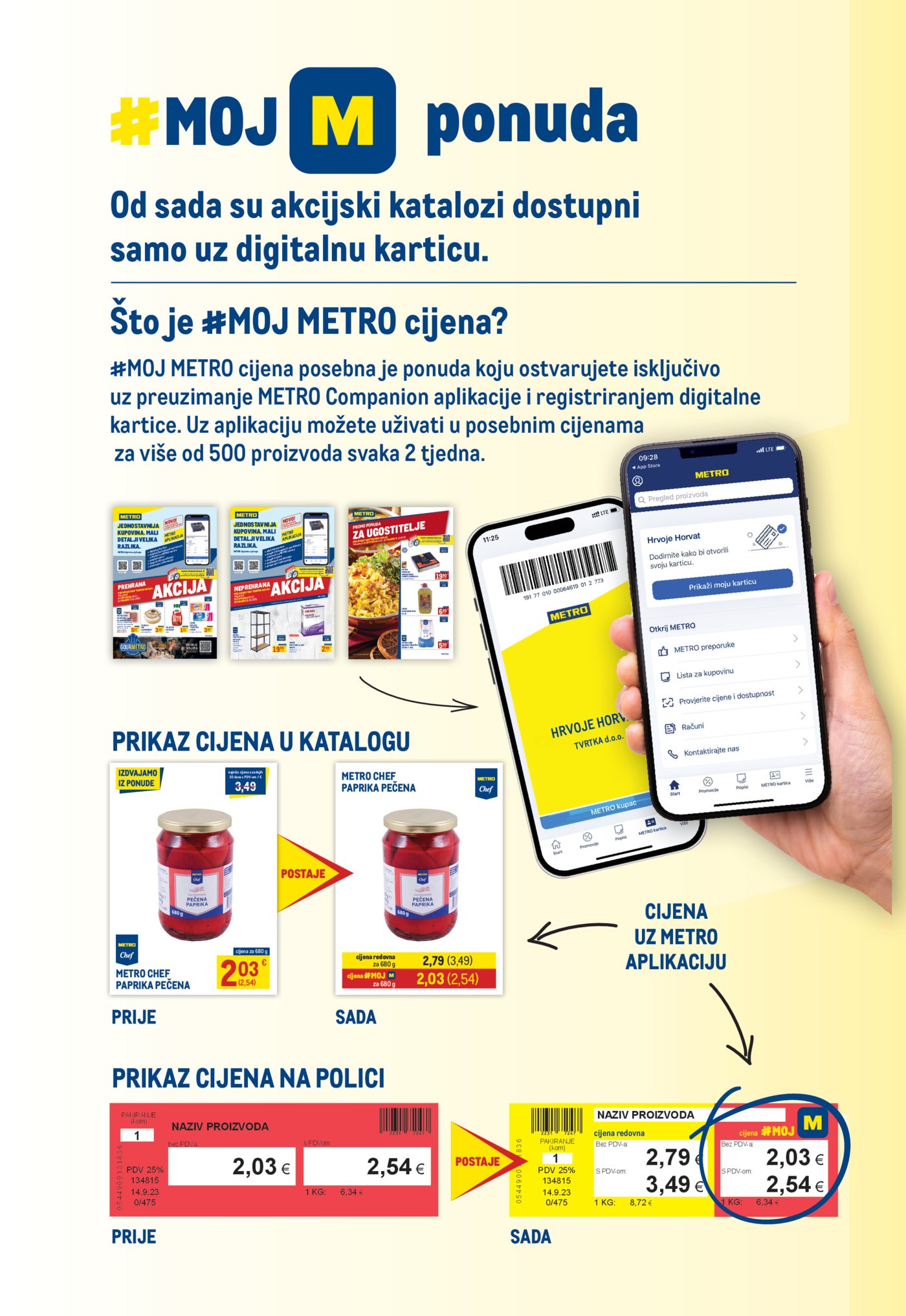 Metro katalog prehrana i neprehrana 16.07. - 31.07.2026.