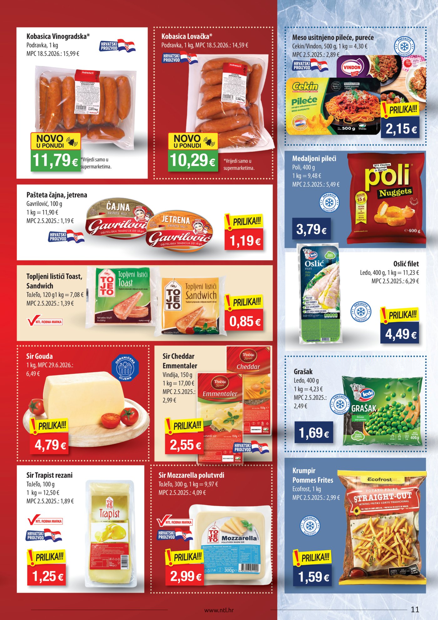 NTL katalog Akcija 22.07. - 28.07.2026. Istok, Sjever