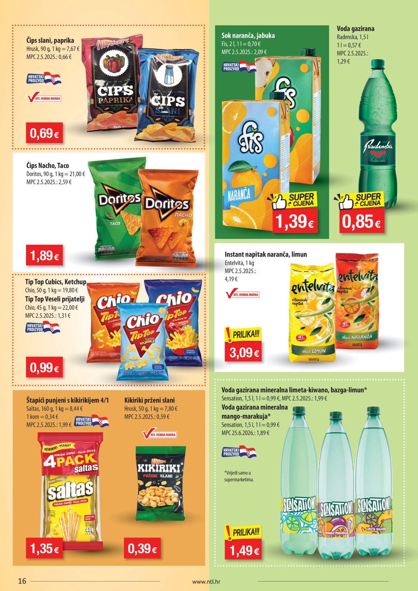 NTL katalog Akcija 22.07. - 28.07.2026. Istok, Sjever
