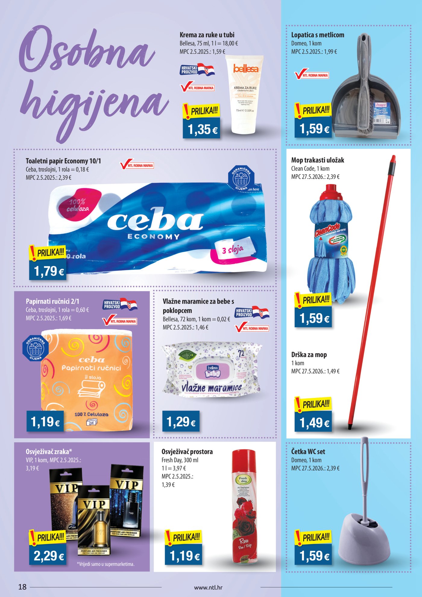 NTL katalog Akcija 22.07. - 28.07.2026. Istok, Sjever