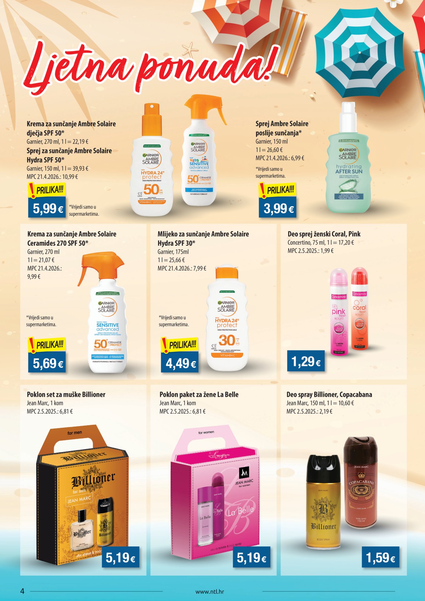 NTL katalog Akcija 22.07. - 28.07.2026. Istok, Sjever