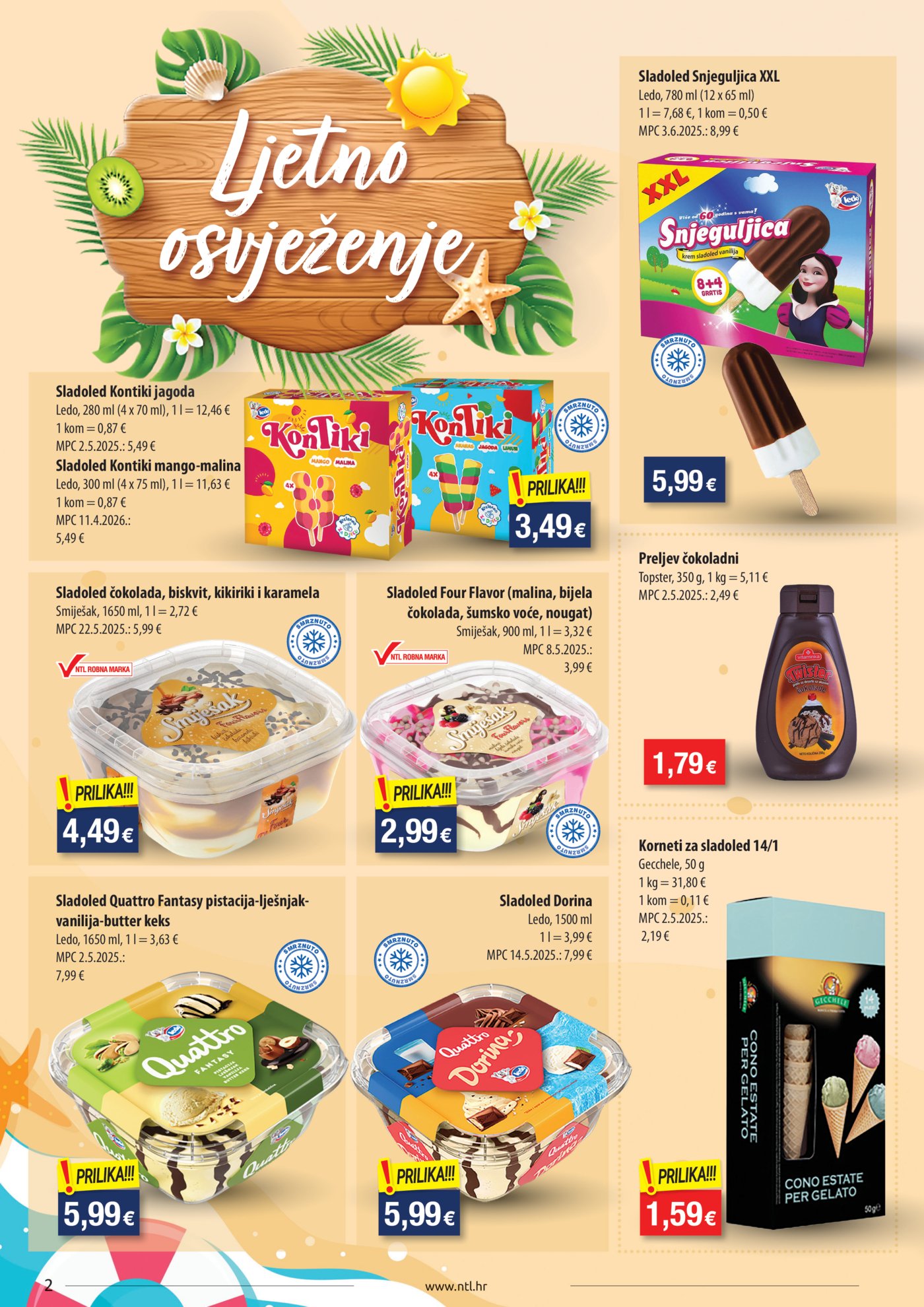 NTL katalog Akcija 29.07.-04.08.2026. Istok, Sjever