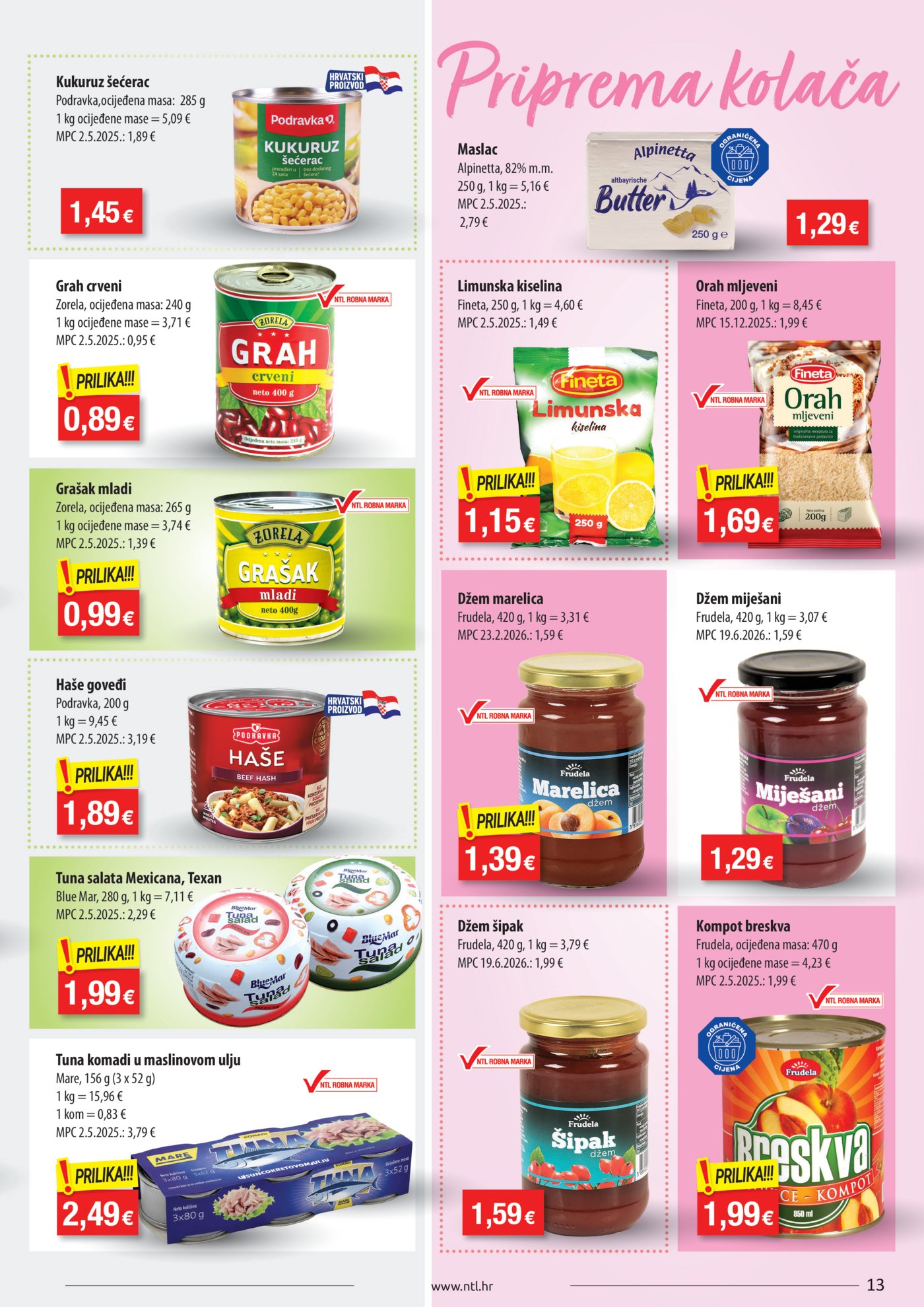 NTL katalog Akcija 29.07.-04.08.2026. Istok, Sjever