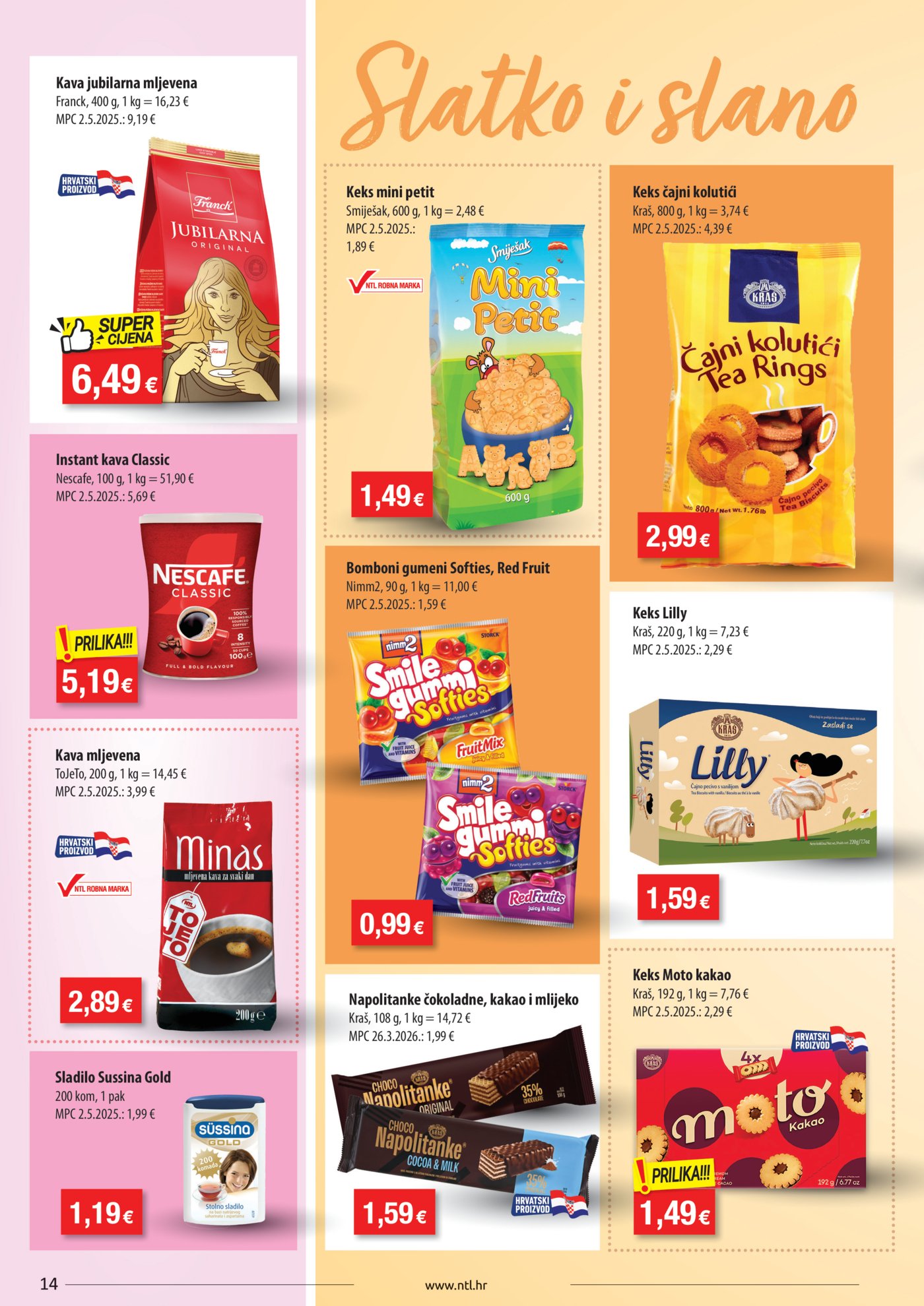 NTL katalog Akcija 29.07.-04.08.2026. Istok, Sjever