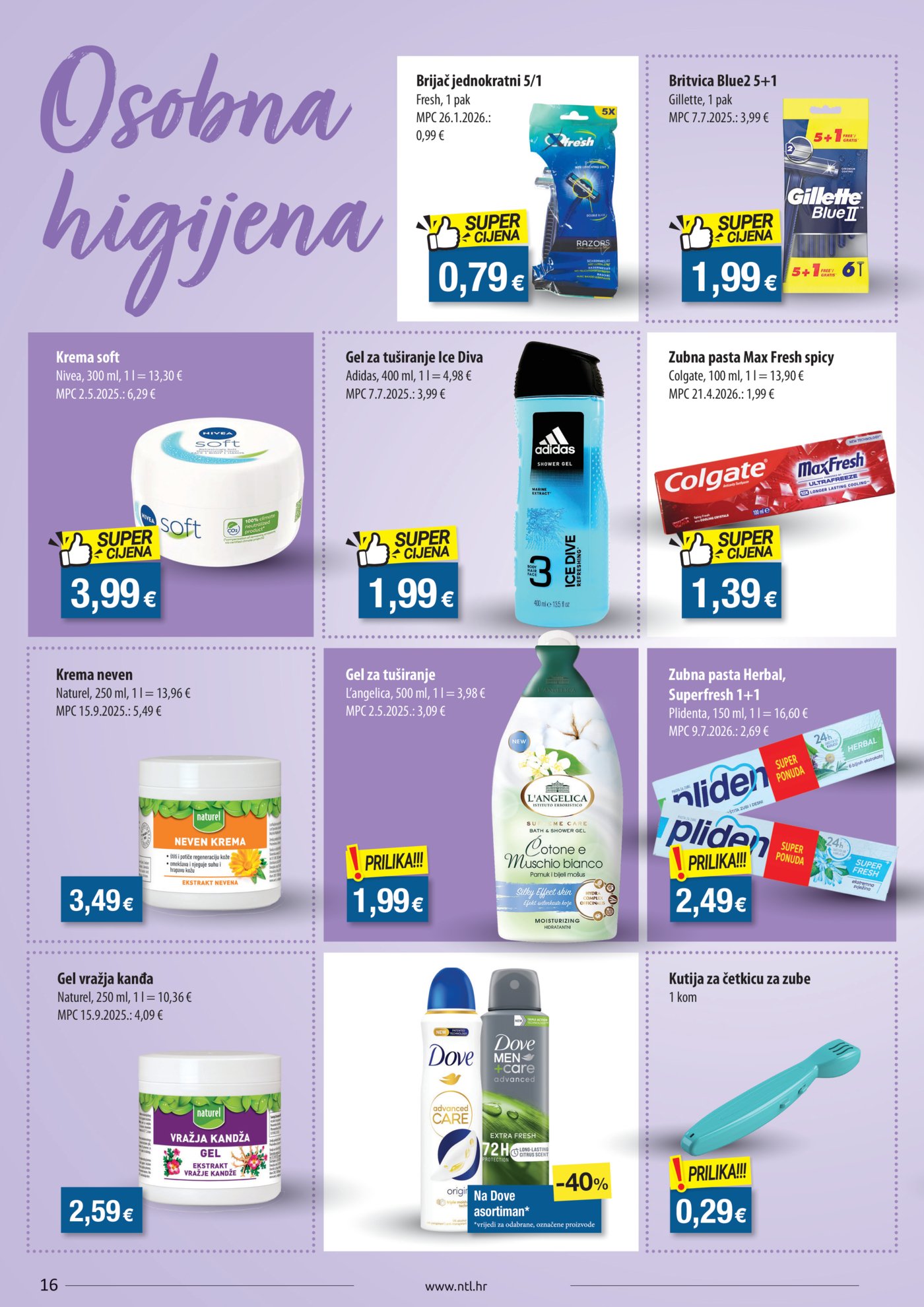 NTL katalog Akcija 29.07.-04.08.2026. Istok, Sjever