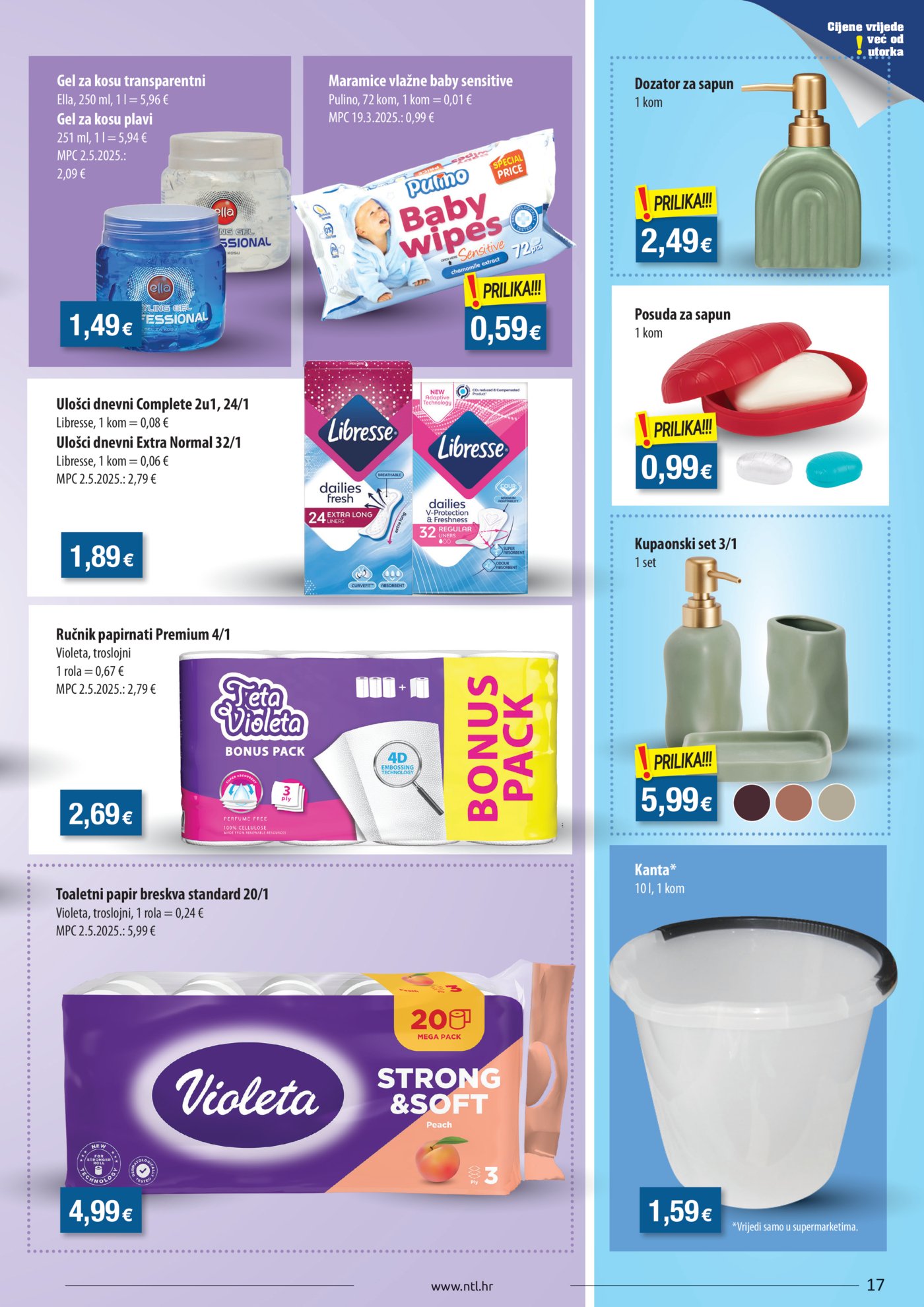NTL katalog Akcija 29.07.-04.08.2026. Istok, Sjever