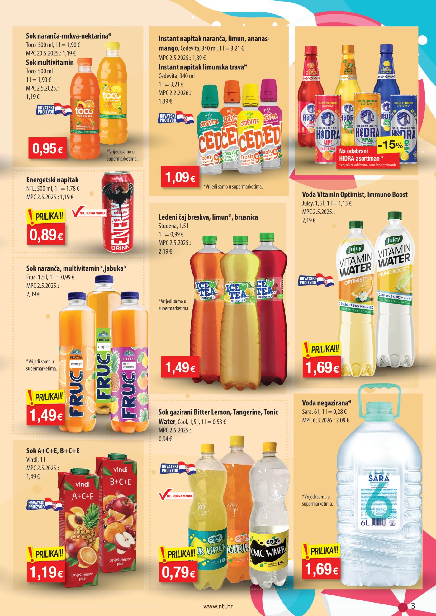 NTL katalog Akcija 29.07.-04.08.2026. Istok, Sjever