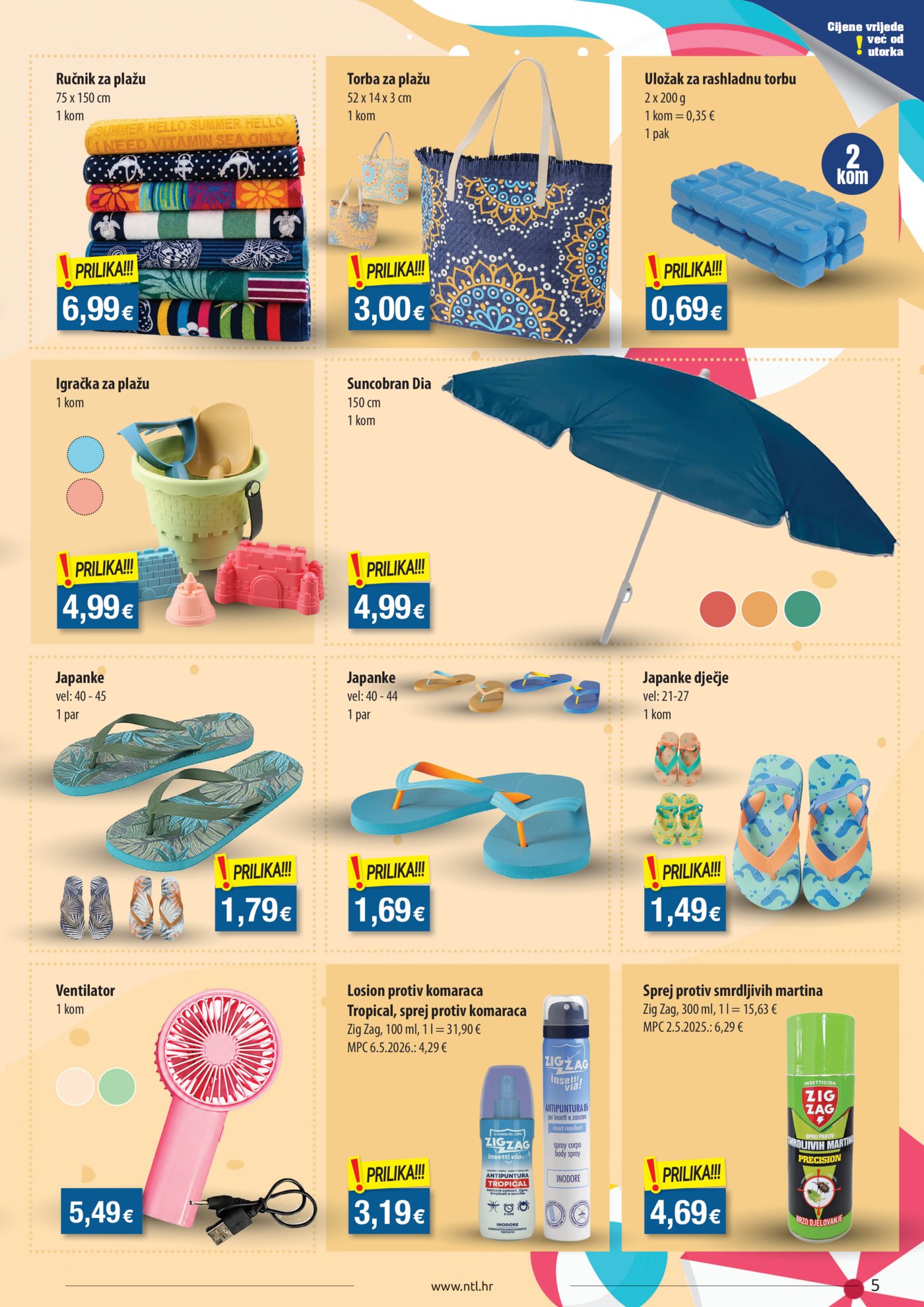 NTL katalog Akcija 29.07.-04.08.2026. Istok, Sjever