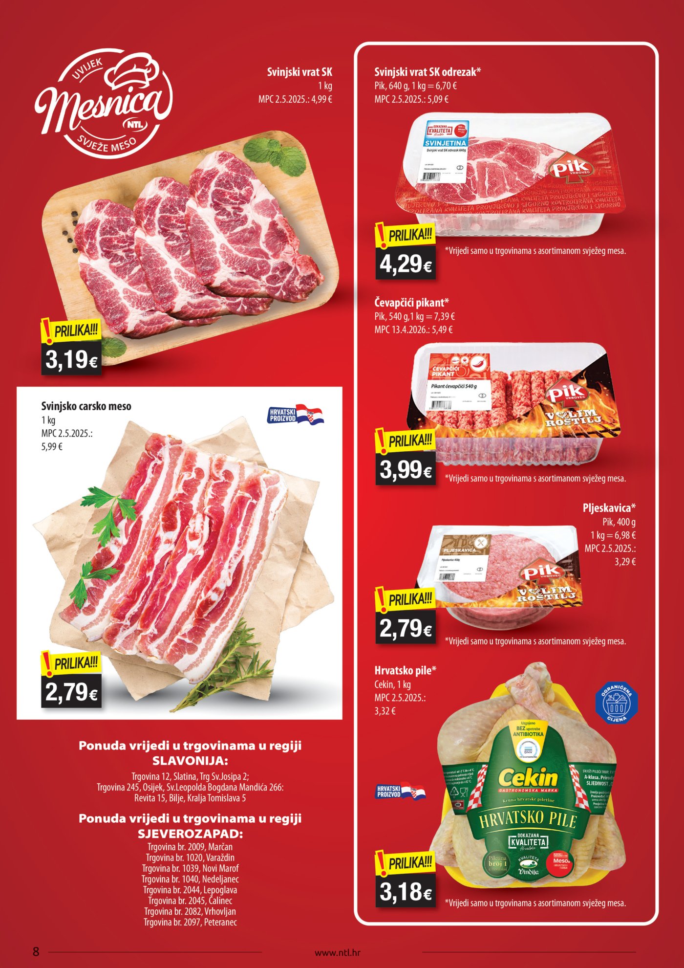 NTL katalog Akcija 29.07.-04.08.2026. Istok, Sjever