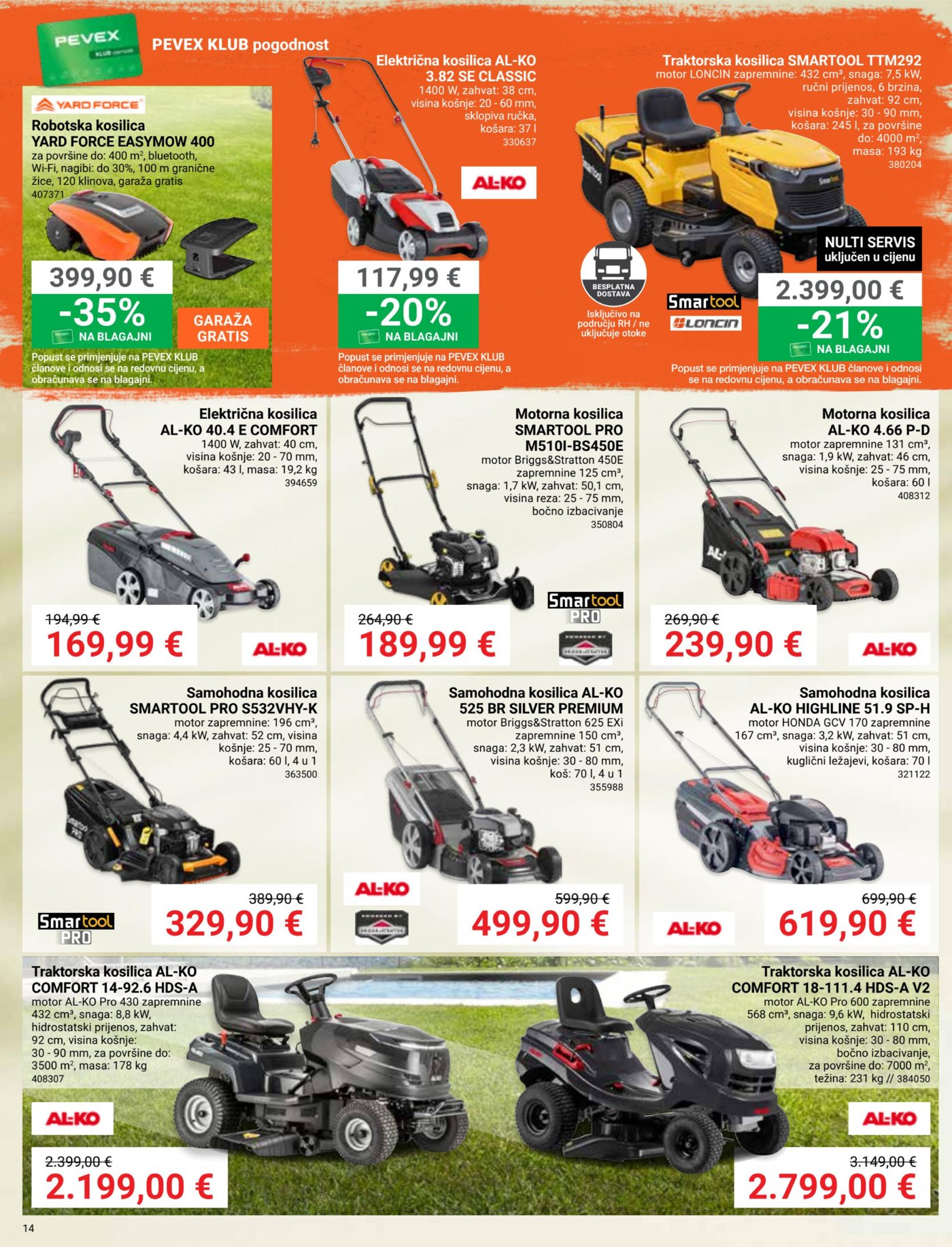 Pevex katalog Akcija 23.07.-24.08.2026.
