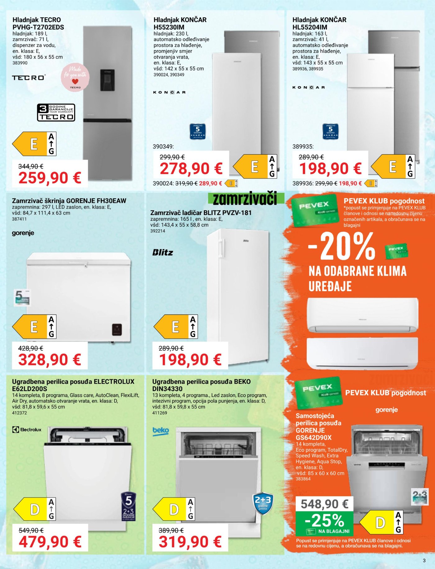 Pevex katalog Akcija 23.07.-24.08.2026.