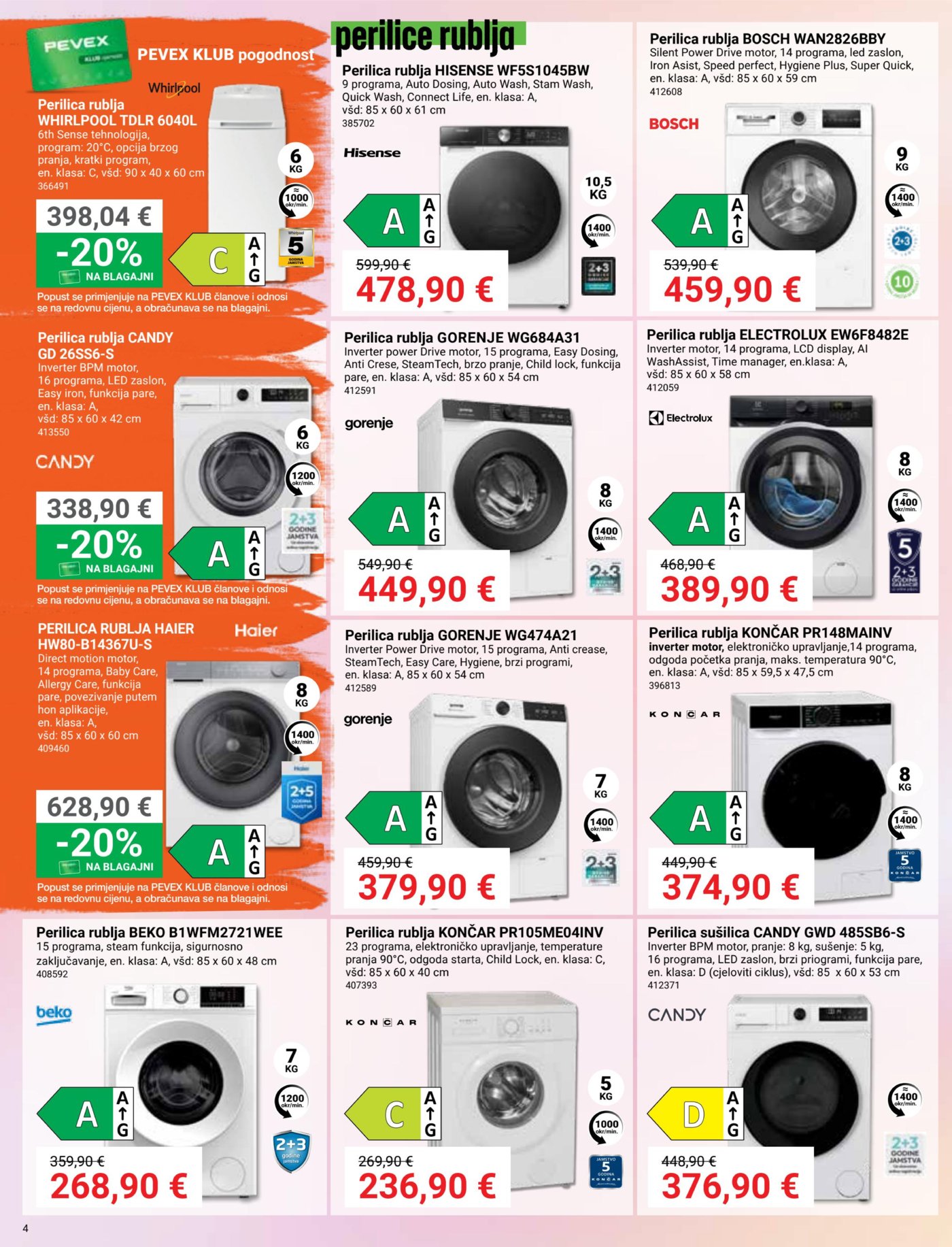 Pevex katalog Akcija 23.07.-24.08.2026.