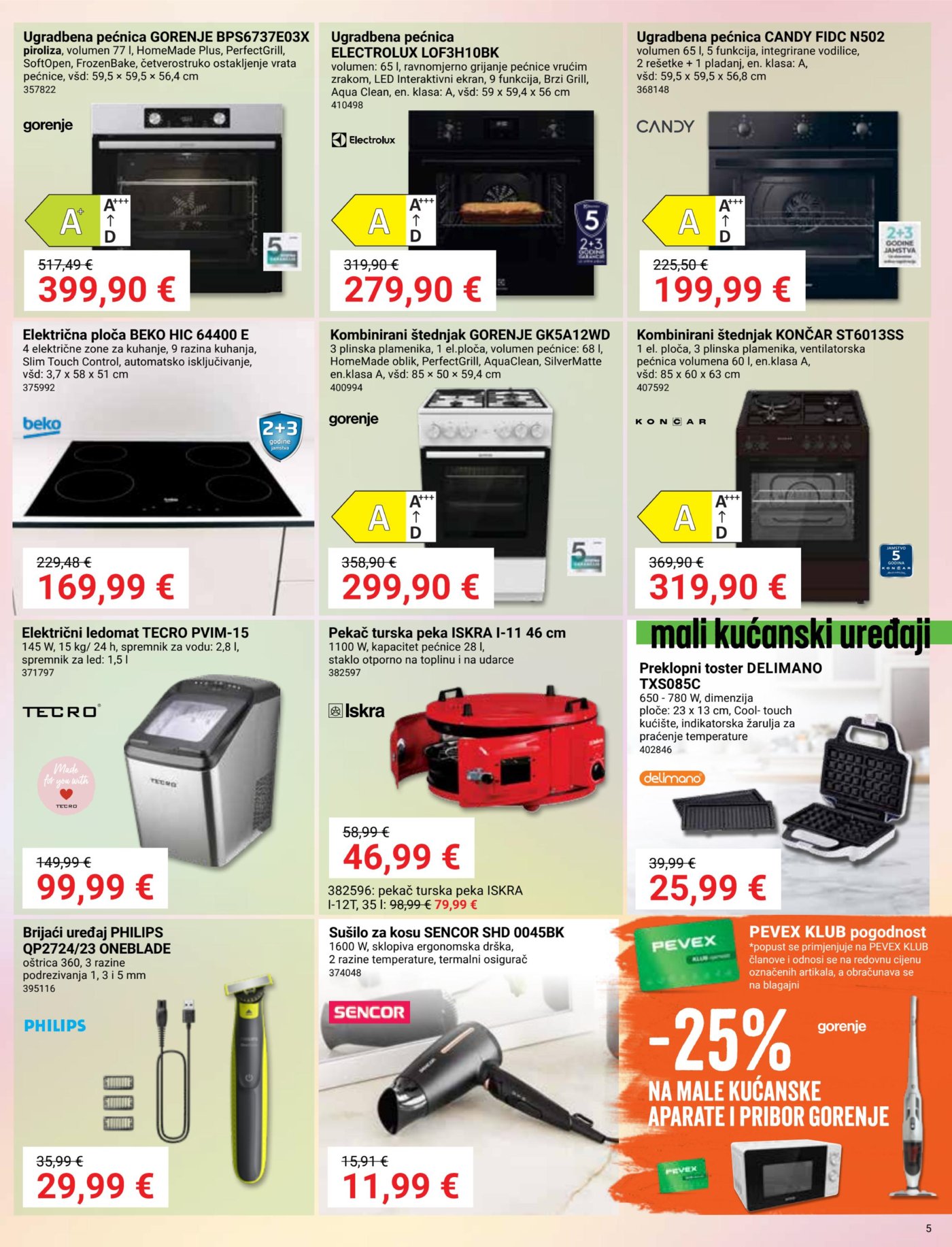 Pevex katalog Akcija 23.07.-24.08.2026.
