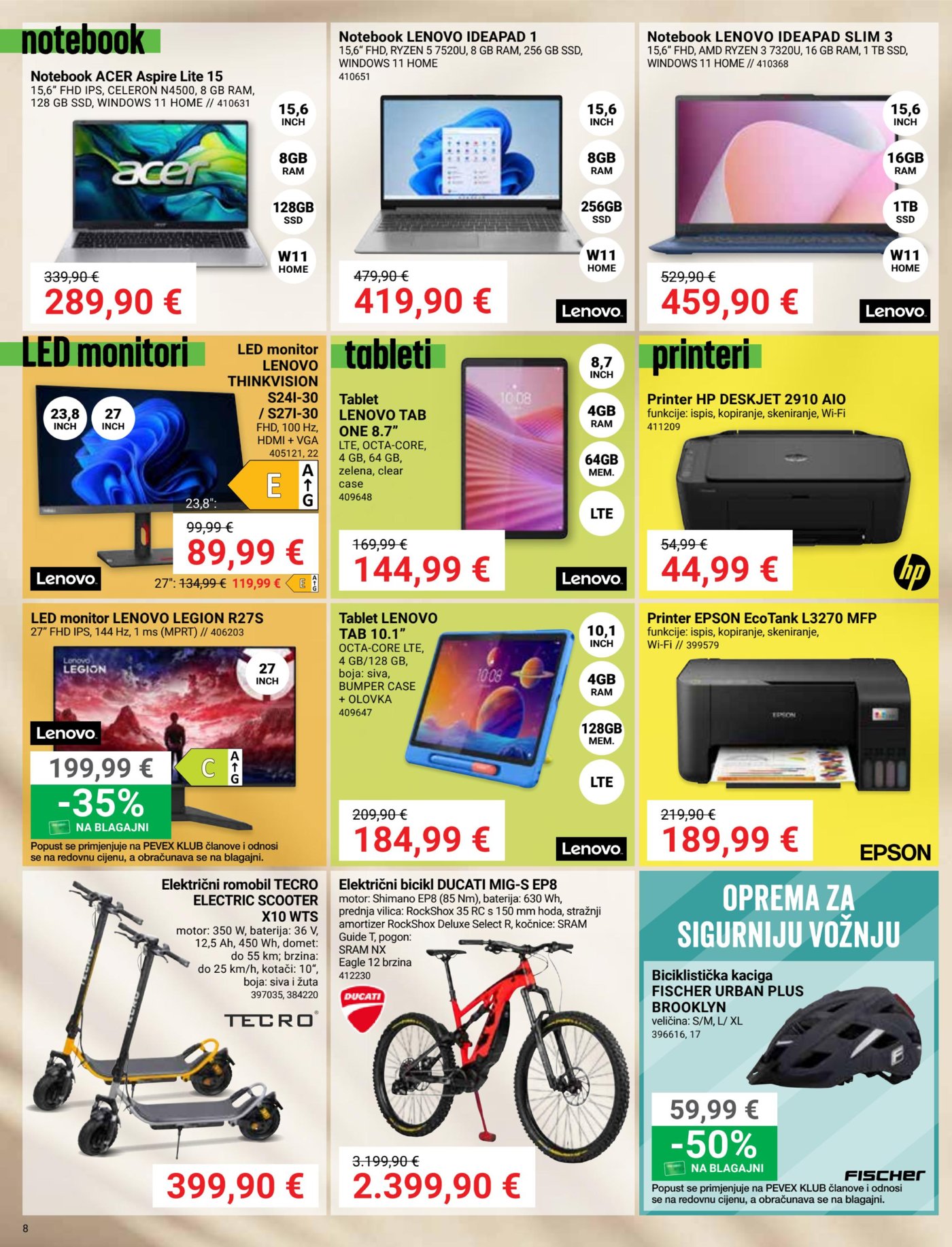 Pevex katalog Akcija 23.07.-24.08.2026.