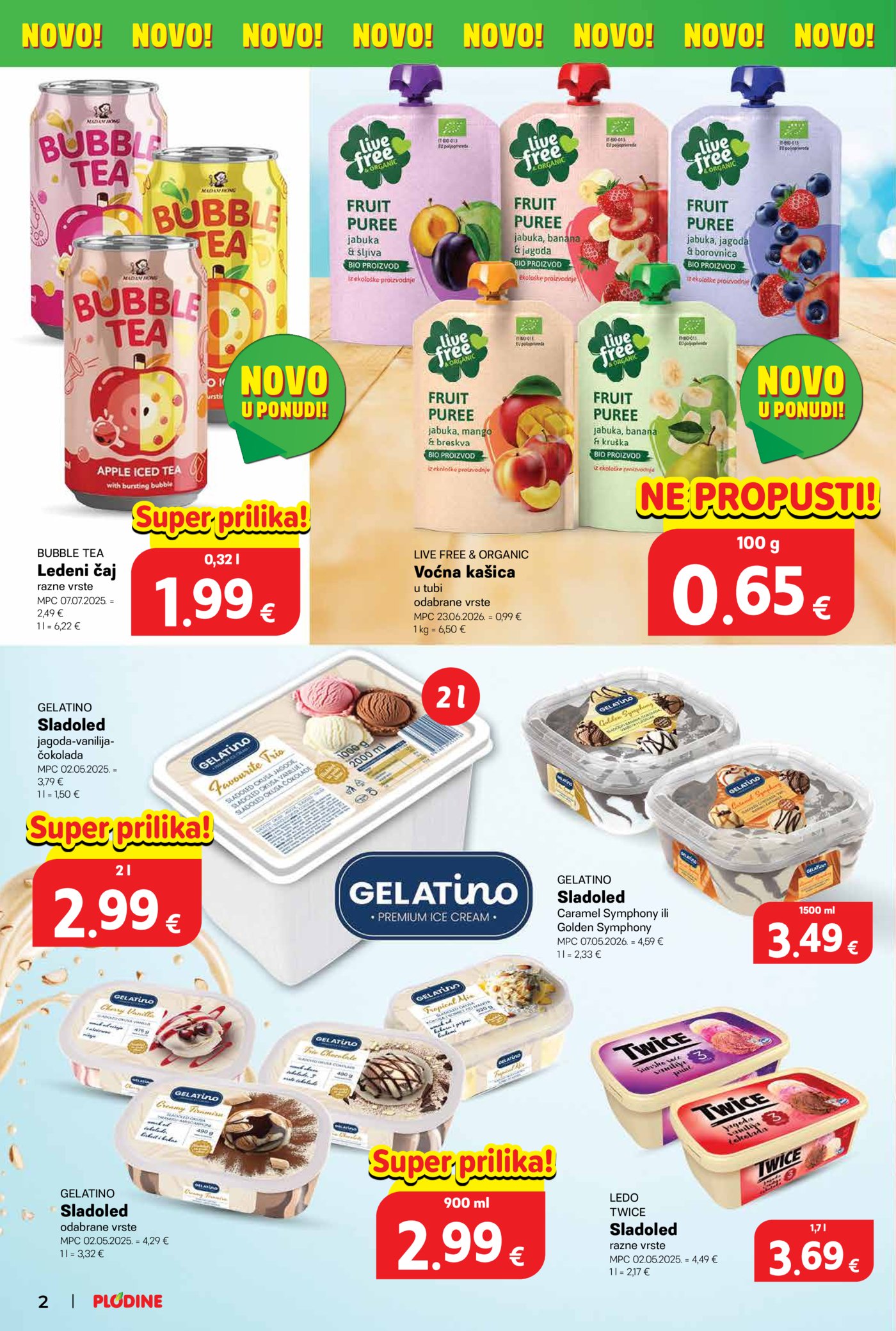 Plodine katalog Akcija 22.07. - 28.07.2026.