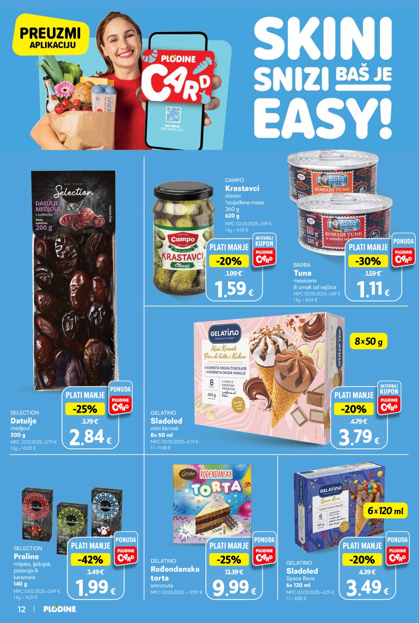 Plodine katalog Akcija 22.07. - 28.07.2026.