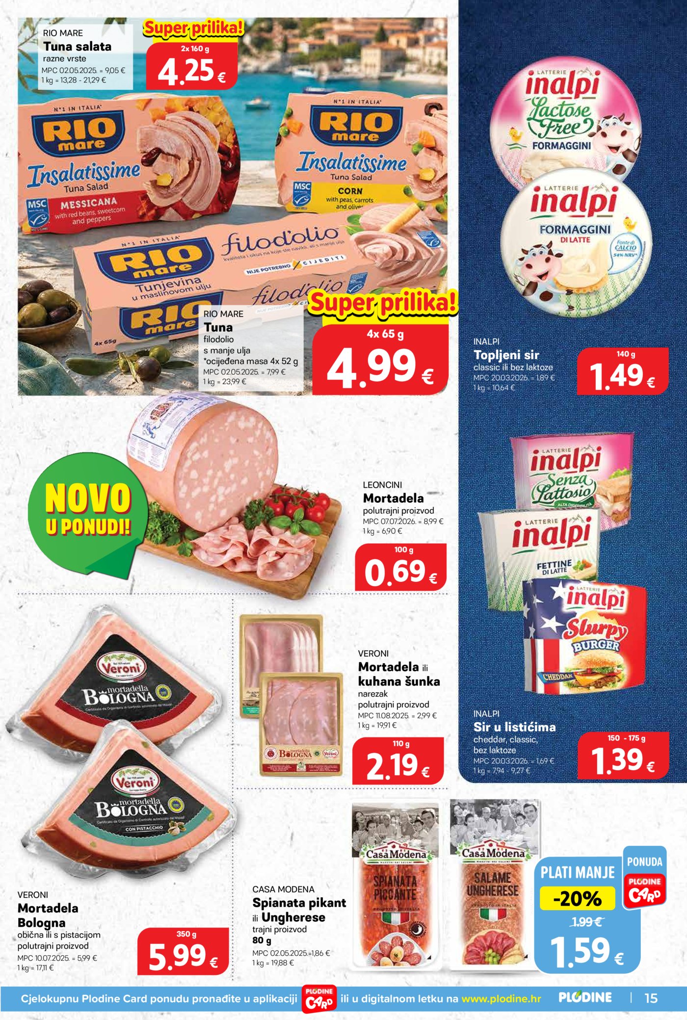 Plodine katalog Akcija 22.07. - 28.07.2026.