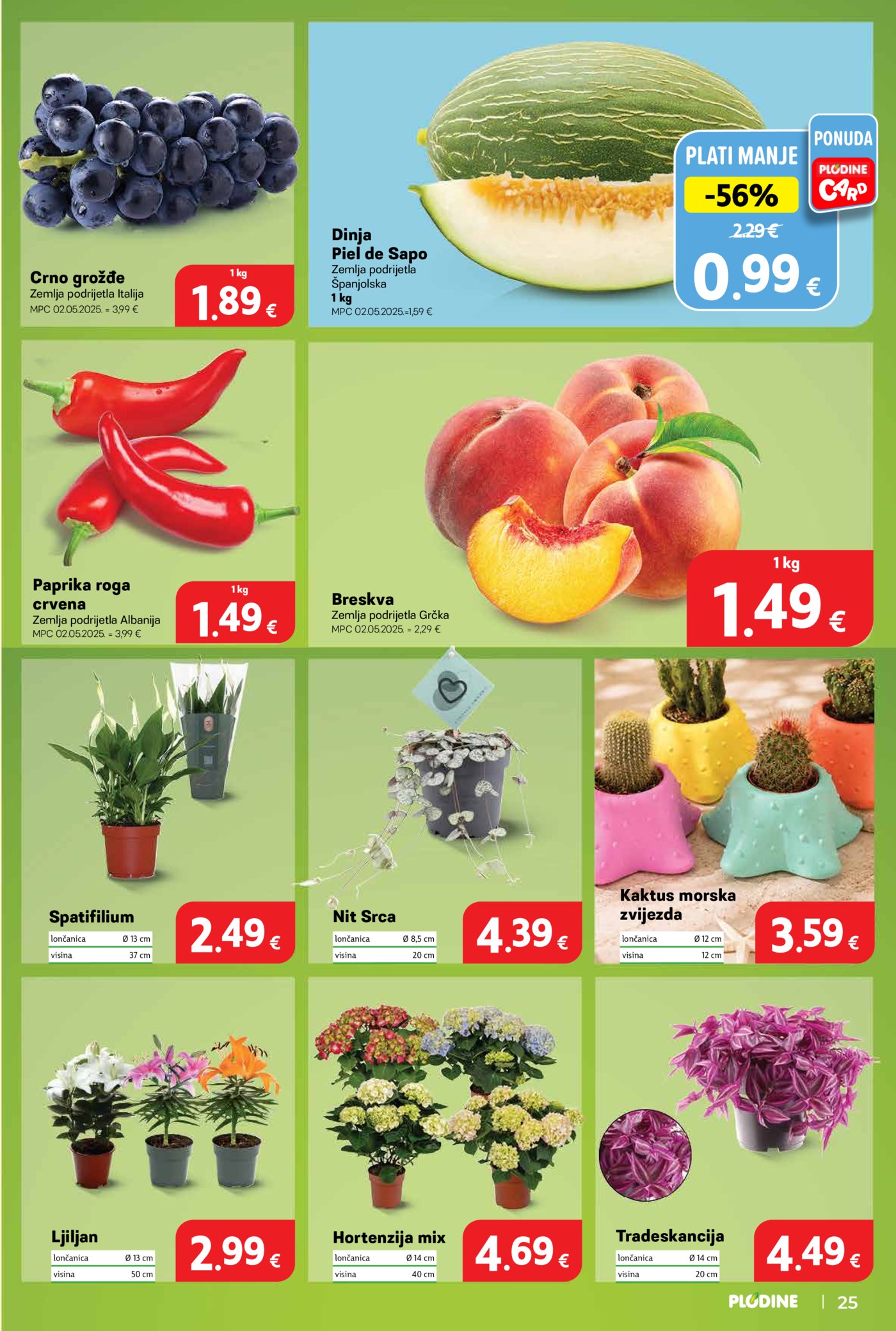 Plodine katalog Akcija 22.07. - 28.07.2026.