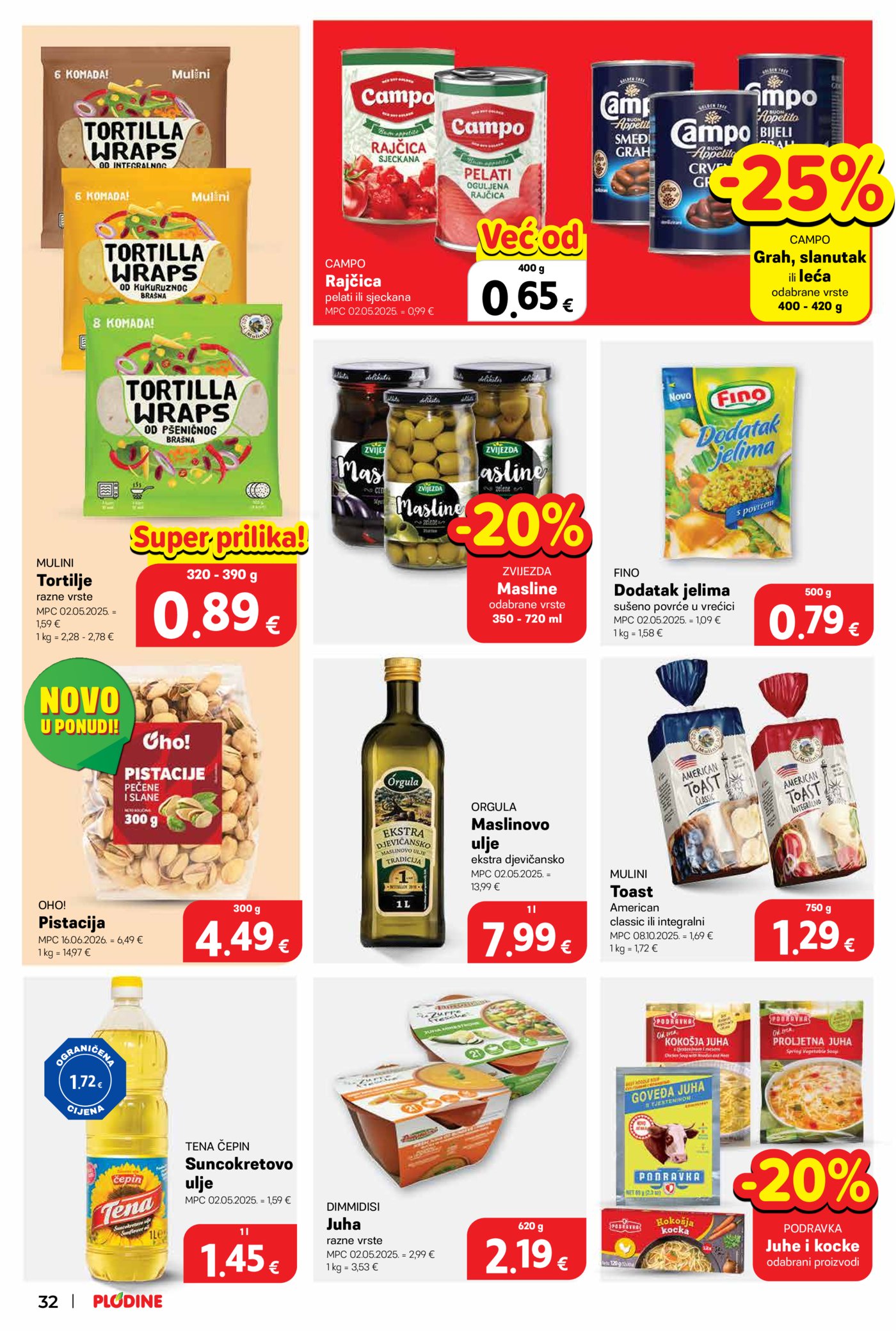 Plodine katalog Akcija 22.07. - 28.07.2026.
