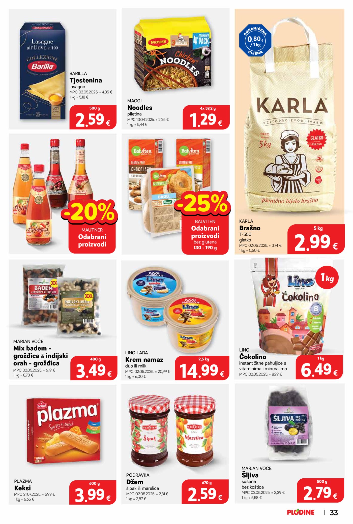 Plodine katalog Akcija 22.07. - 28.07.2026.