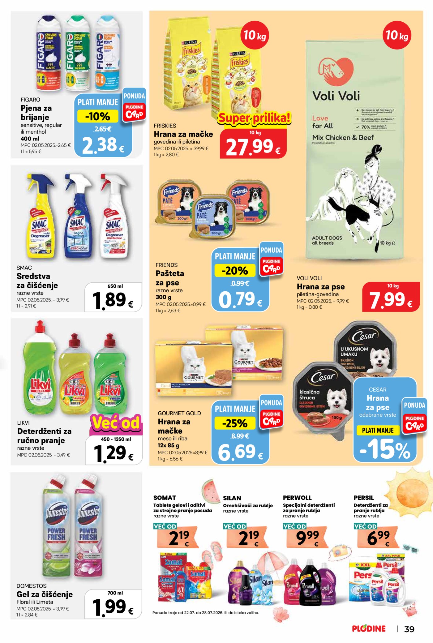 Plodine katalog Akcija 22.07. - 28.07.2026.
