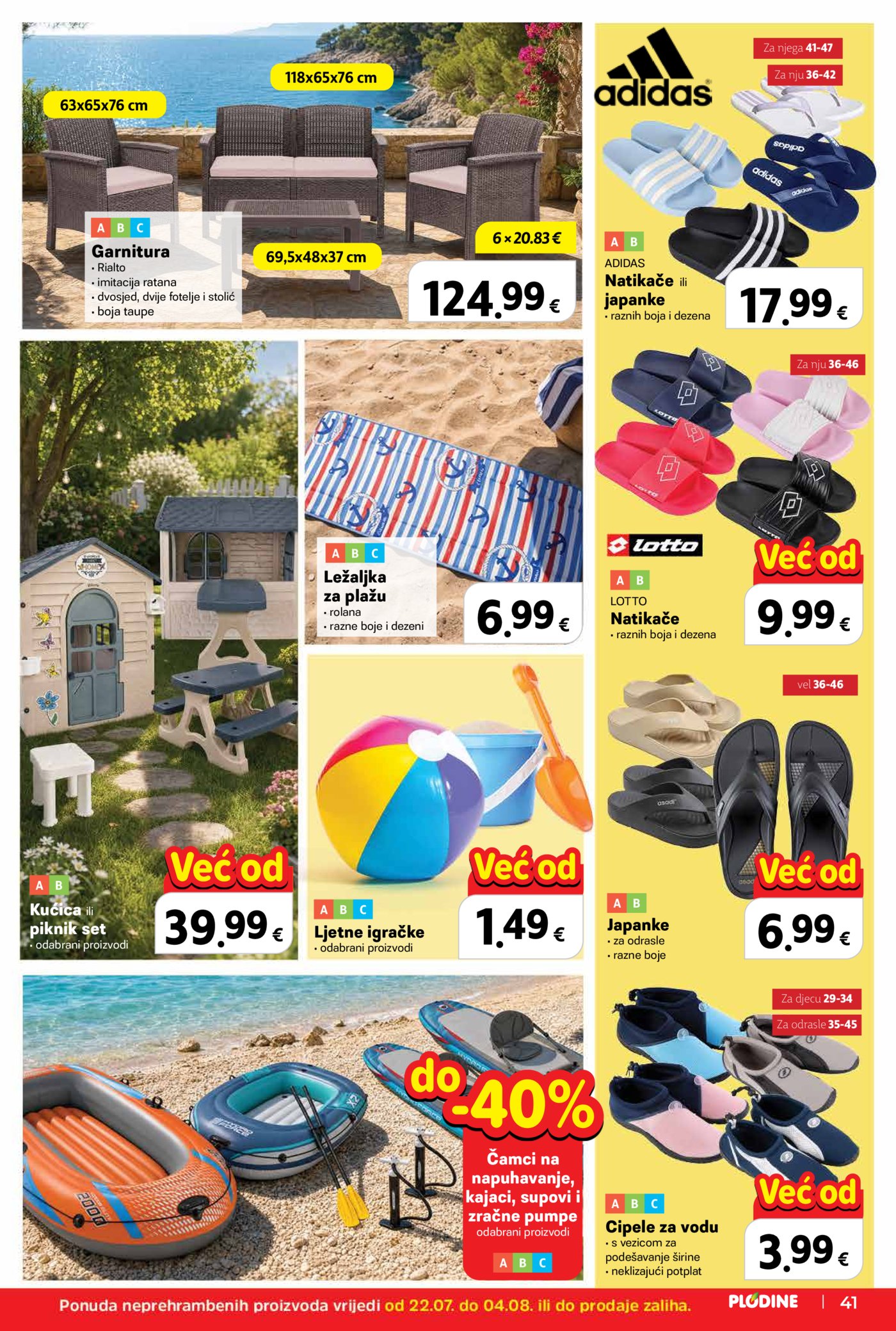 Plodine katalog Akcija 22.07. - 28.07.2026.
