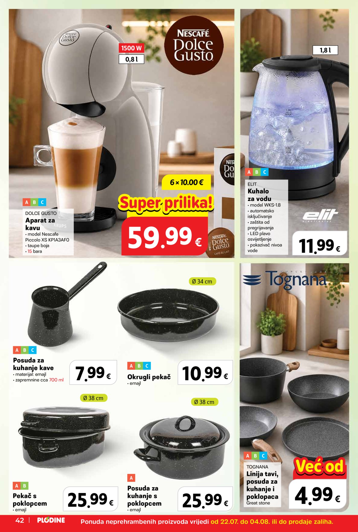 Plodine katalog Akcija 22.07. - 28.07.2026.