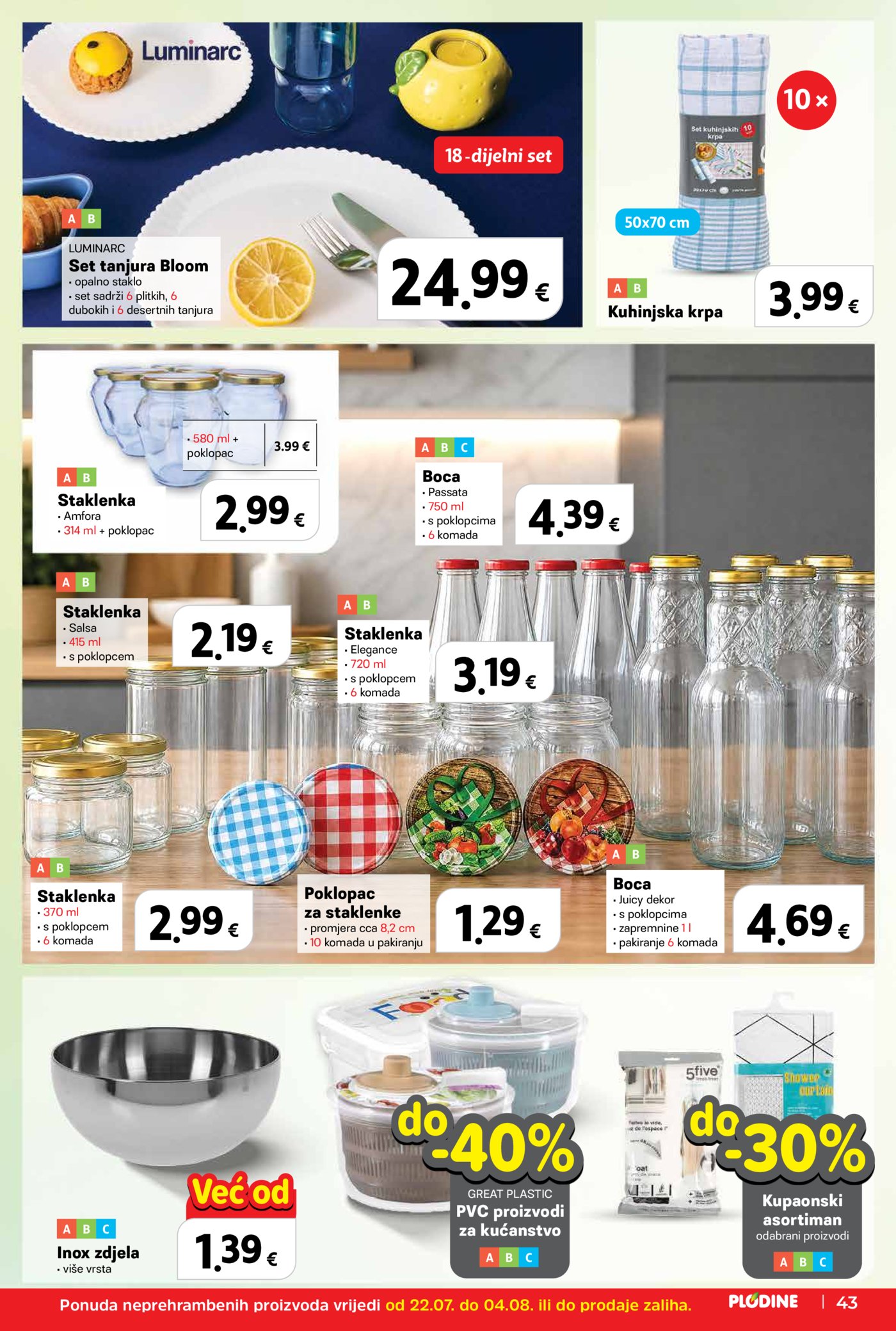 Plodine katalog Akcija 22.07. - 28.07.2026.