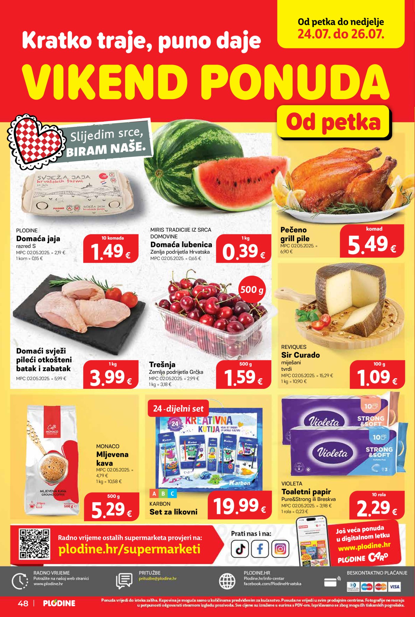 Plodine katalog Akcija 22.07. - 28.07.2026.