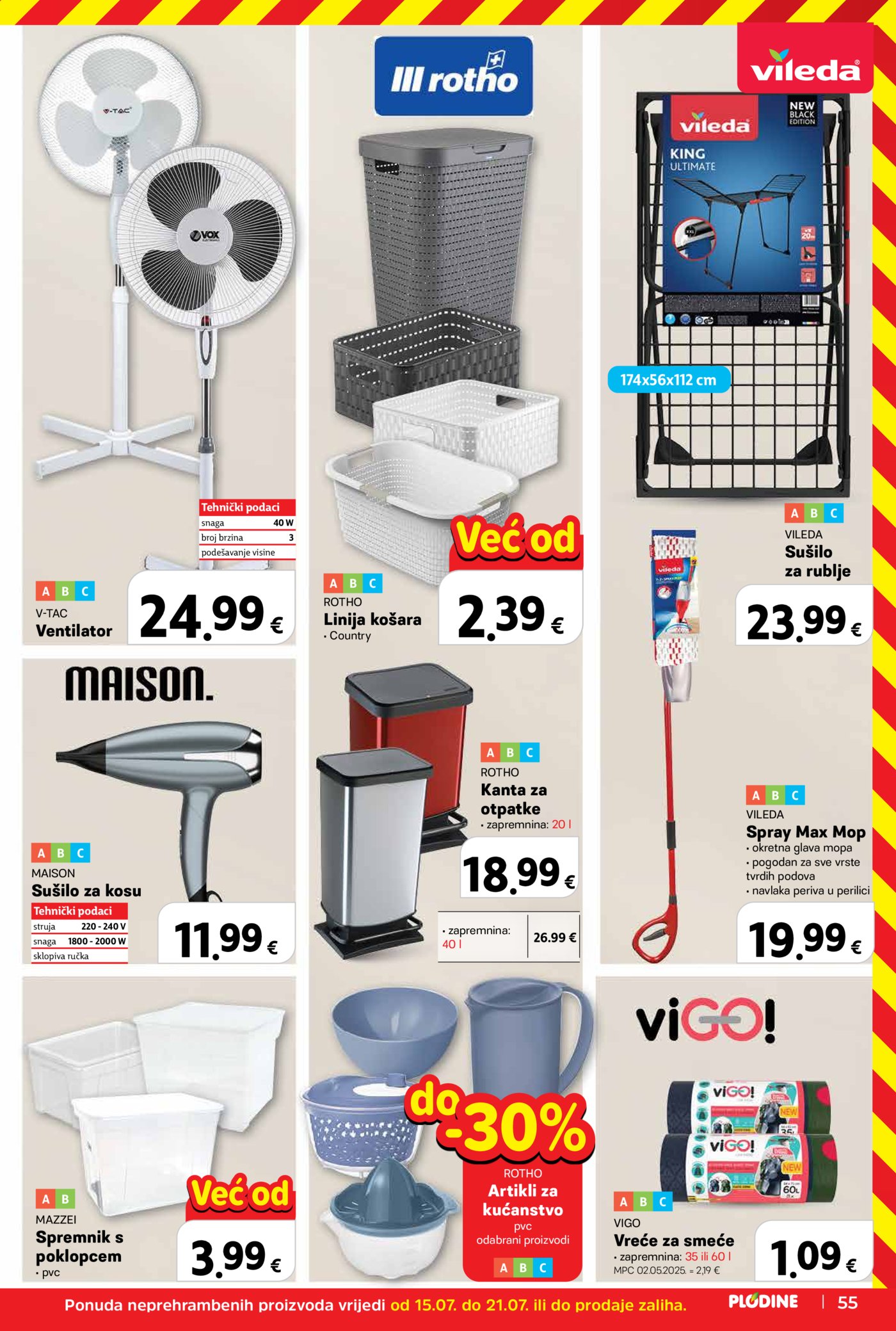 Plodine katalog Akcija 22.07. - 28.07.2026.