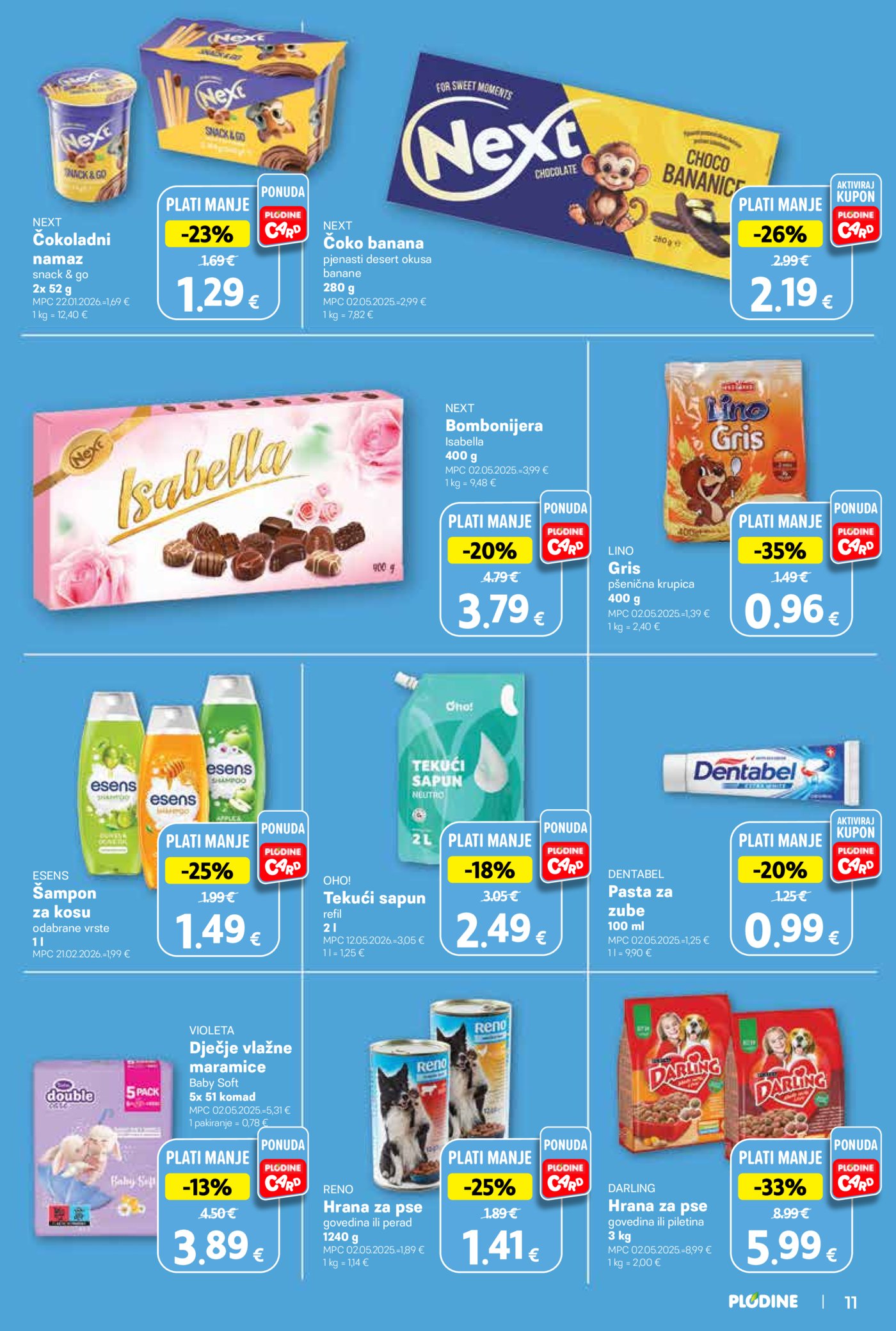 Plodine katalog Akcija 29.07.-04.08.2026.