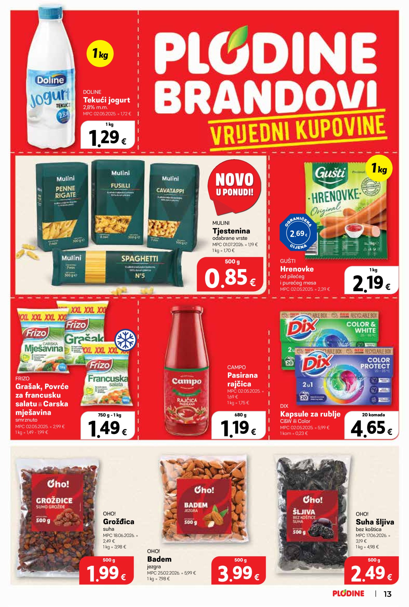 Plodine katalog Akcija 29.07.-04.08.2026.