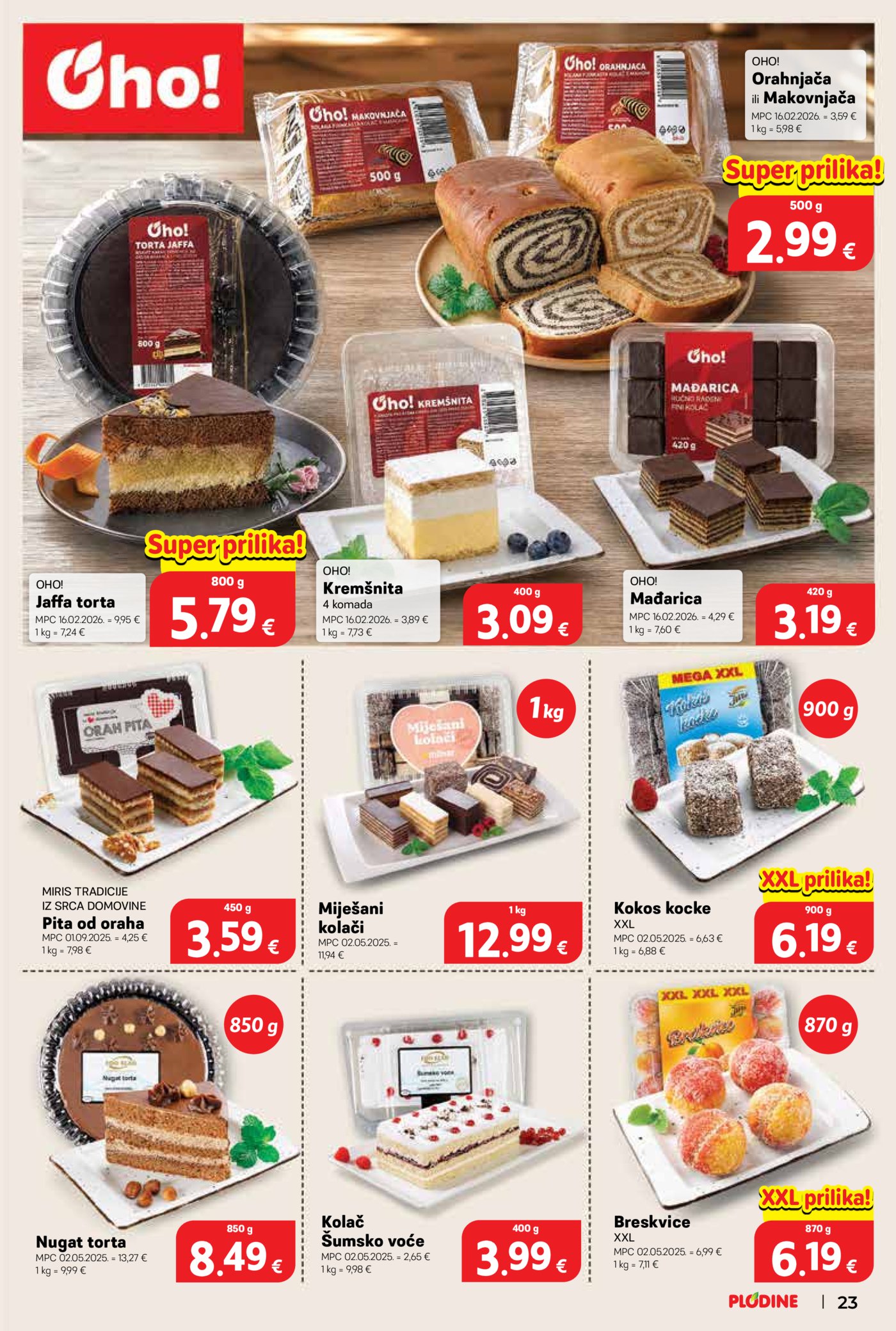 Plodine katalog Akcija 29.07.-04.08.2026.