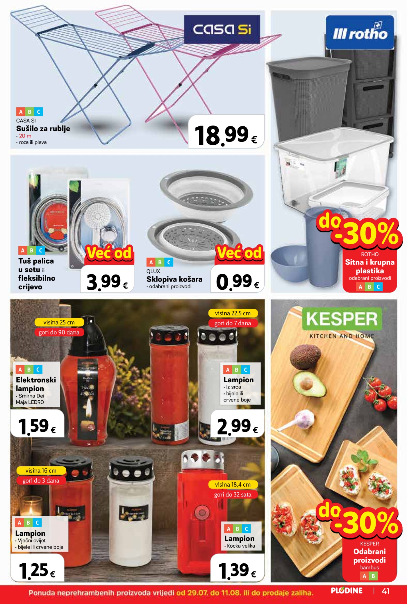Plodine katalog Akcija 29.07.-04.08.2026.