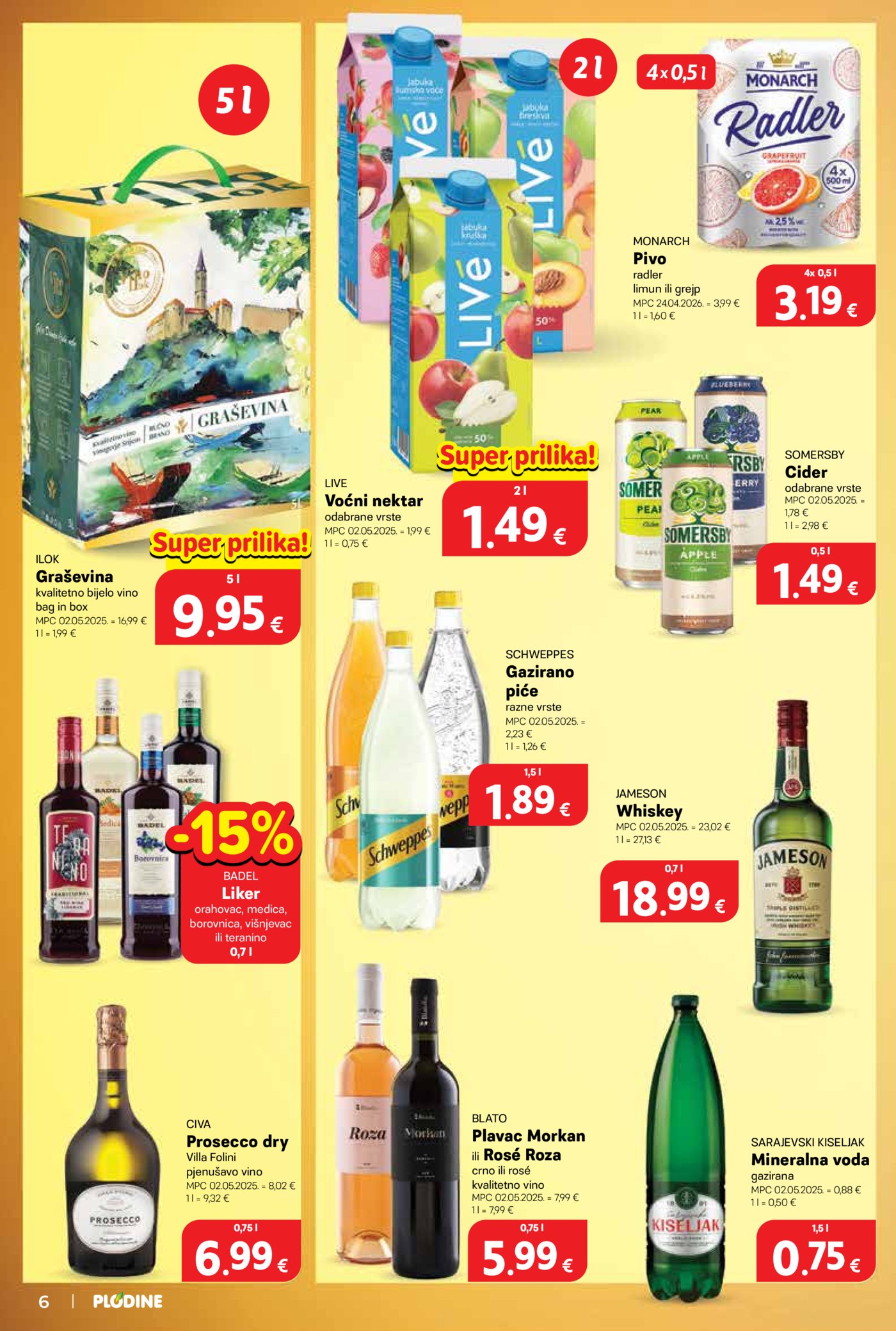 Plodine katalog Akcija 29.07.-04.08.2026.