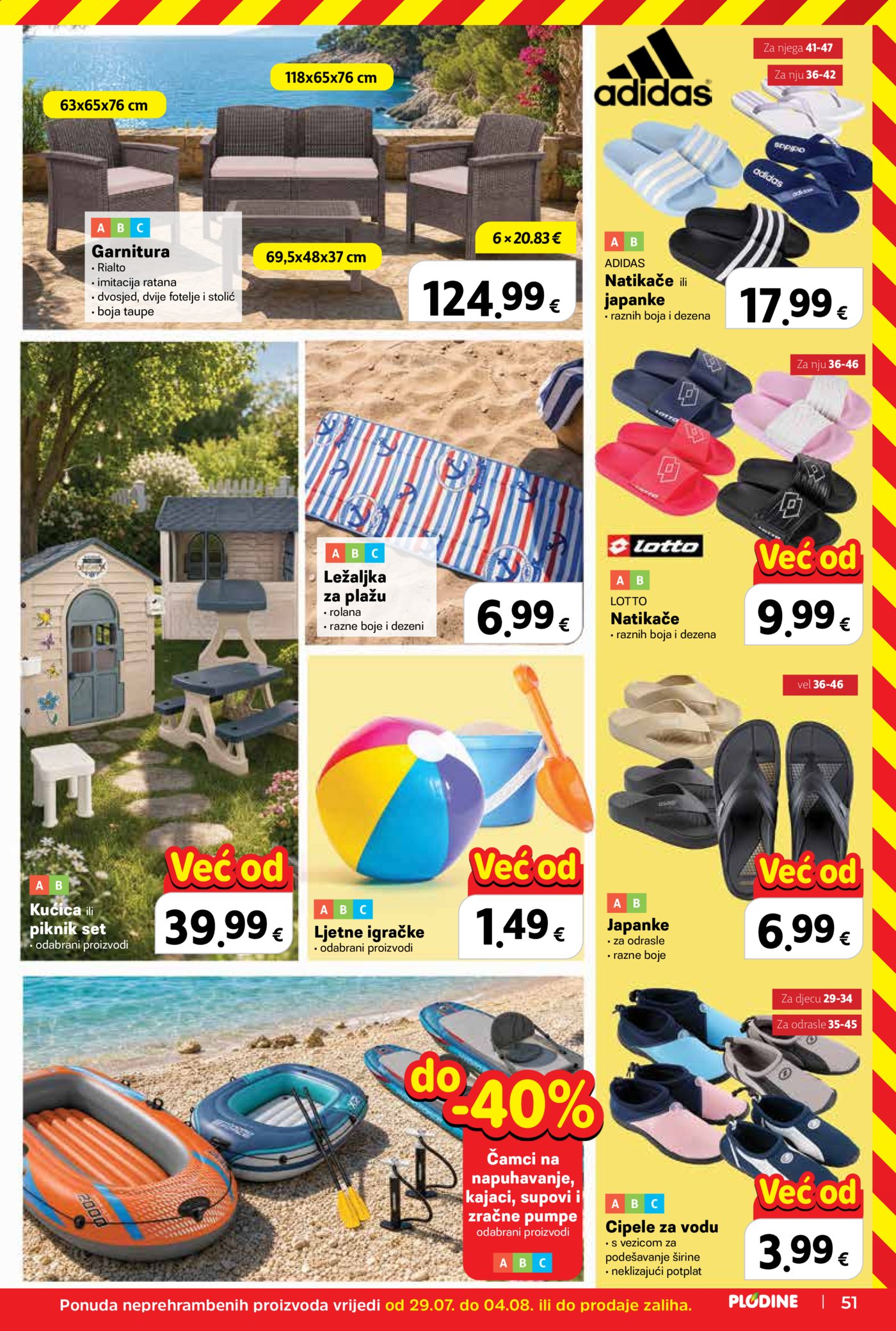 Plodine katalog Akcija 29.07.-04.08.2026.