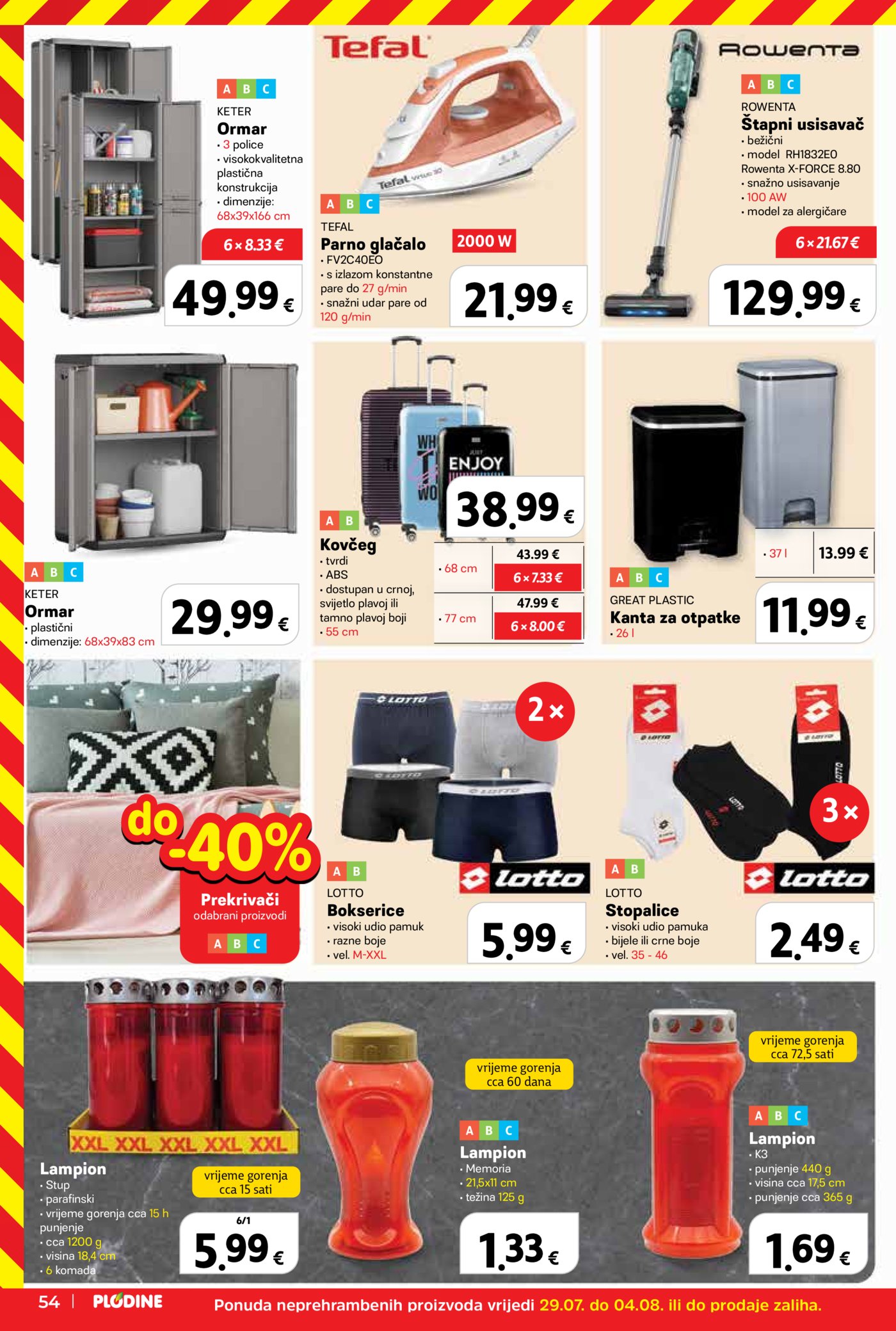 Plodine katalog Akcija 29.07.-04.08.2026.
