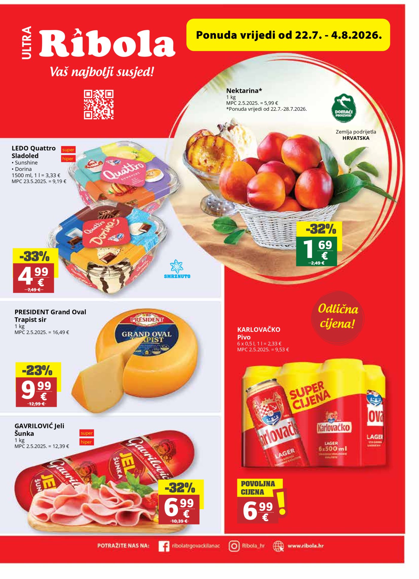 Ribola katalog Akcija 22.07.-04.08.2026.