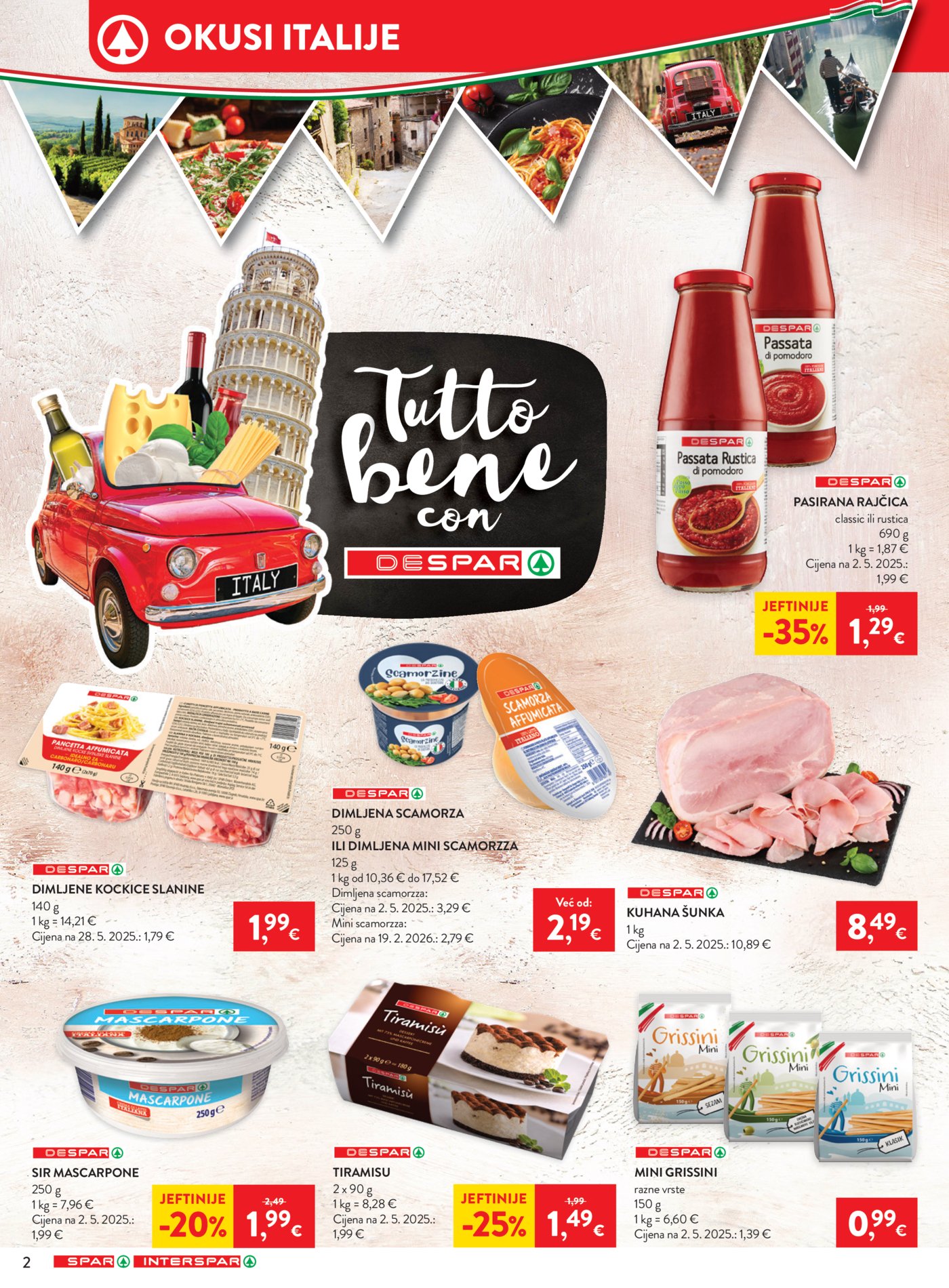 SPAR INTERSPAR katalog Akcija 22.07. - 28.07.2026.