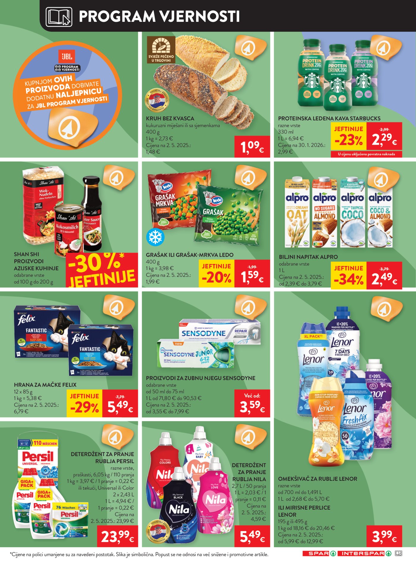 SPAR INTERSPAR katalog Akcija 22.07. - 28.07.2026.
