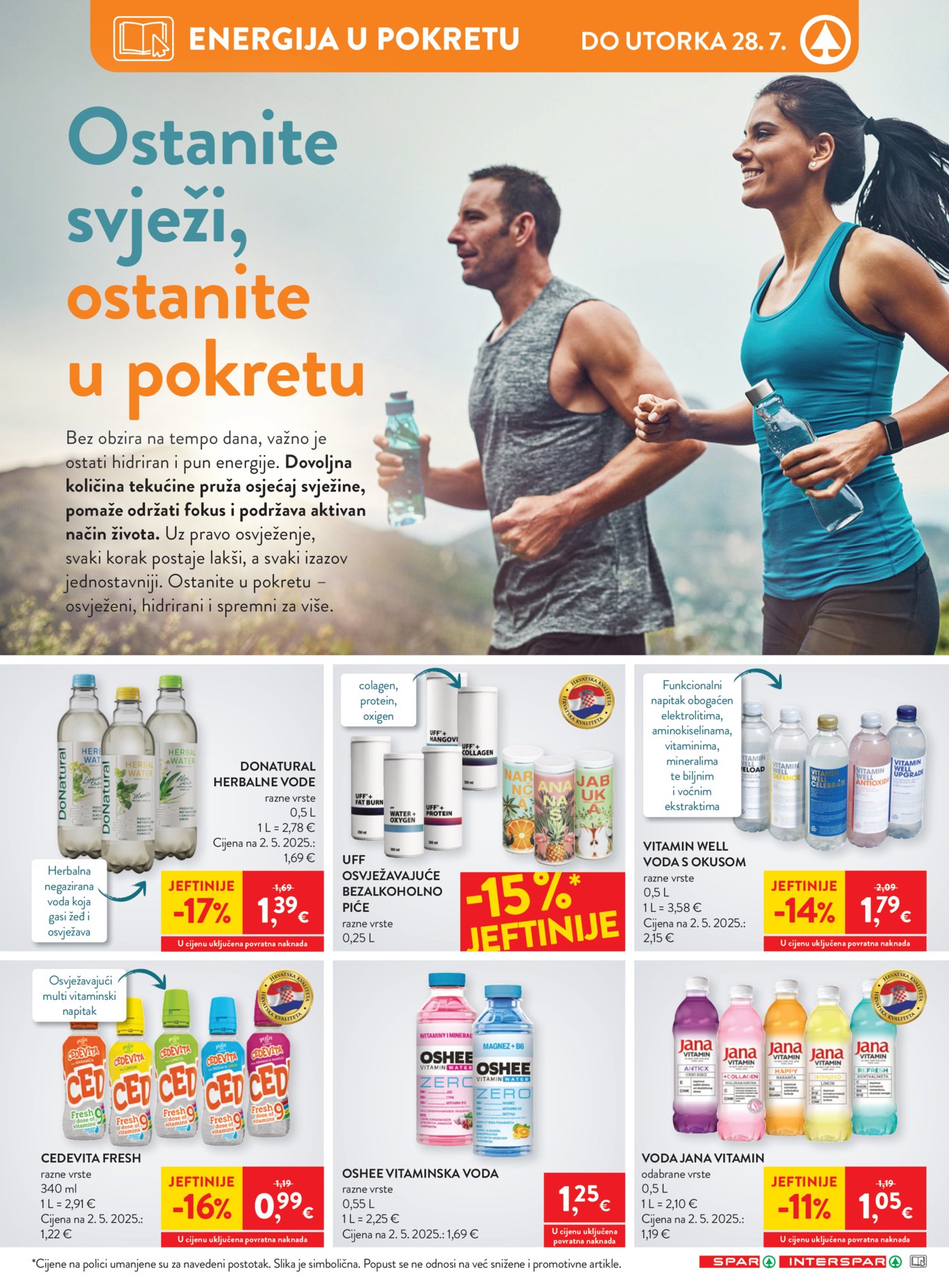 SPAR INTERSPAR katalog Akcija 22.07. - 28.07.2026.