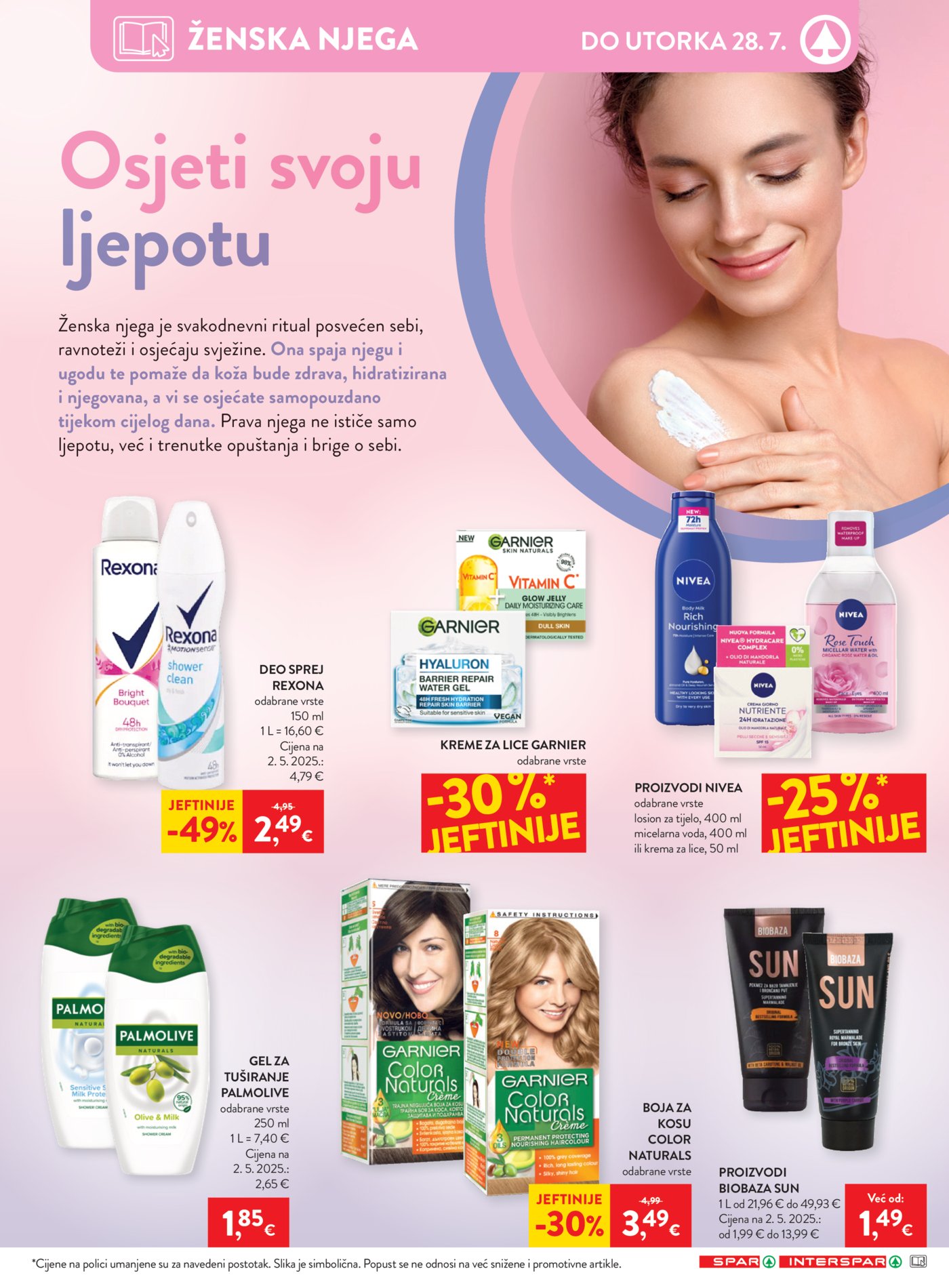 SPAR INTERSPAR katalog Akcija 22.07. - 28.07.2026.