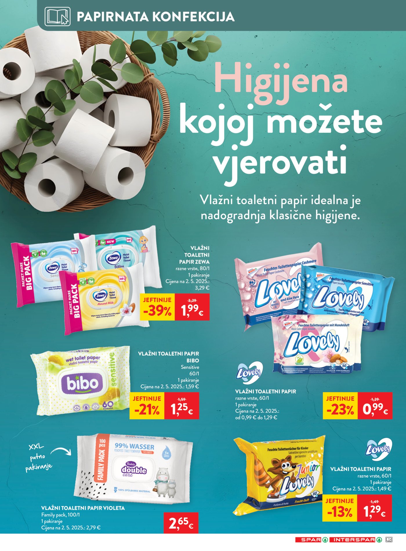 SPAR INTERSPAR katalog Akcija 22.07. - 28.07.2026.