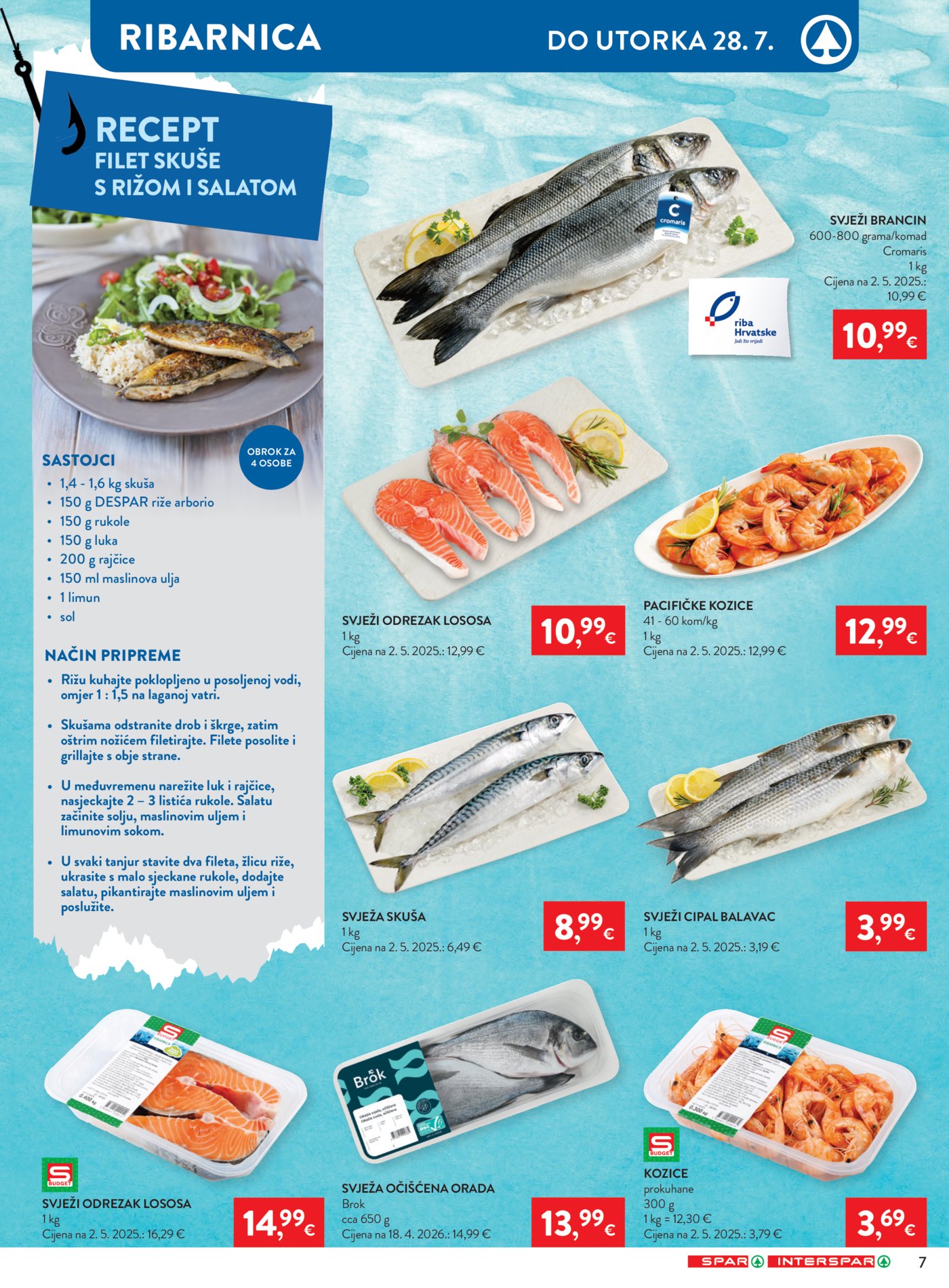 SPAR INTERSPAR katalog Akcija 22.07. - 28.07.2026.