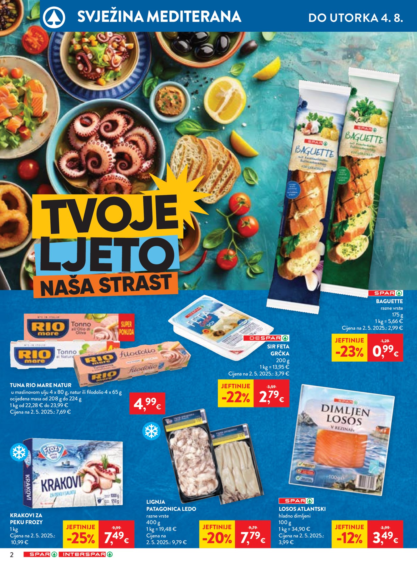 SPAR INTERSPAR katalog Akcija 29.07.-04.08.2026.