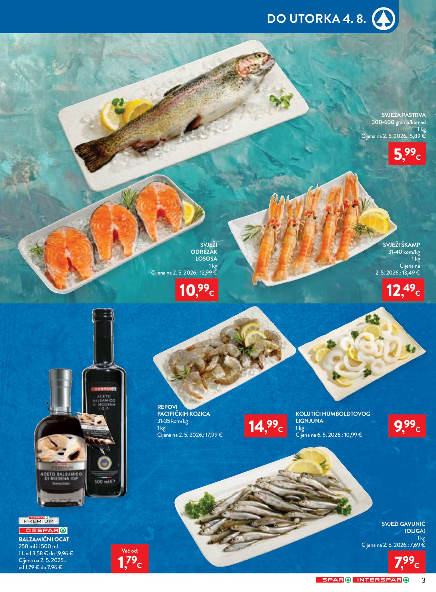 SPAR INTERSPAR katalog Akcija 29.07.-04.08.2026.