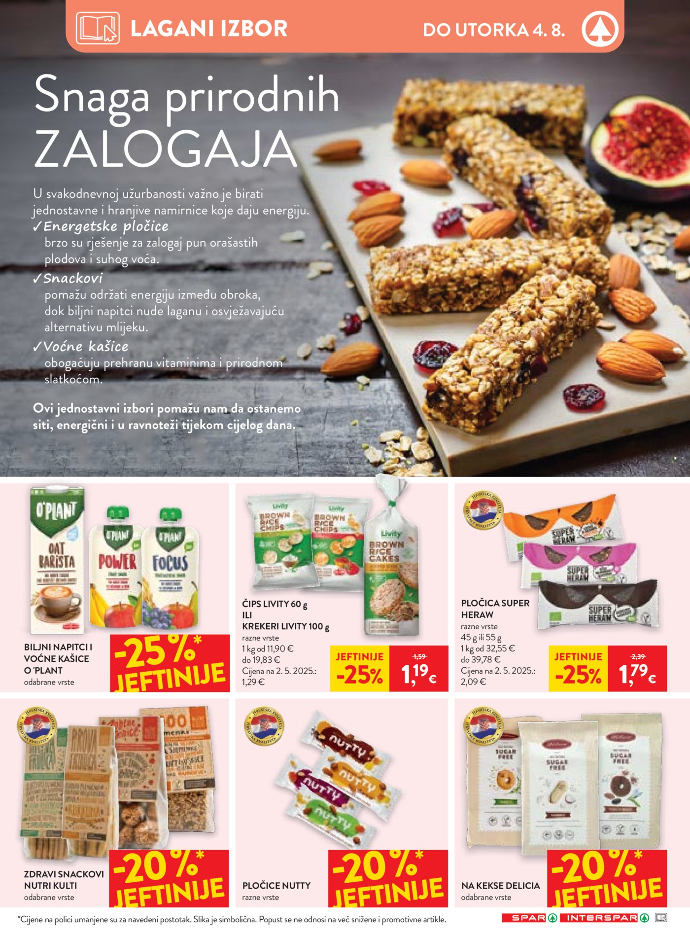 SPAR INTERSPAR katalog Akcija 29.07.-04.08.2026.