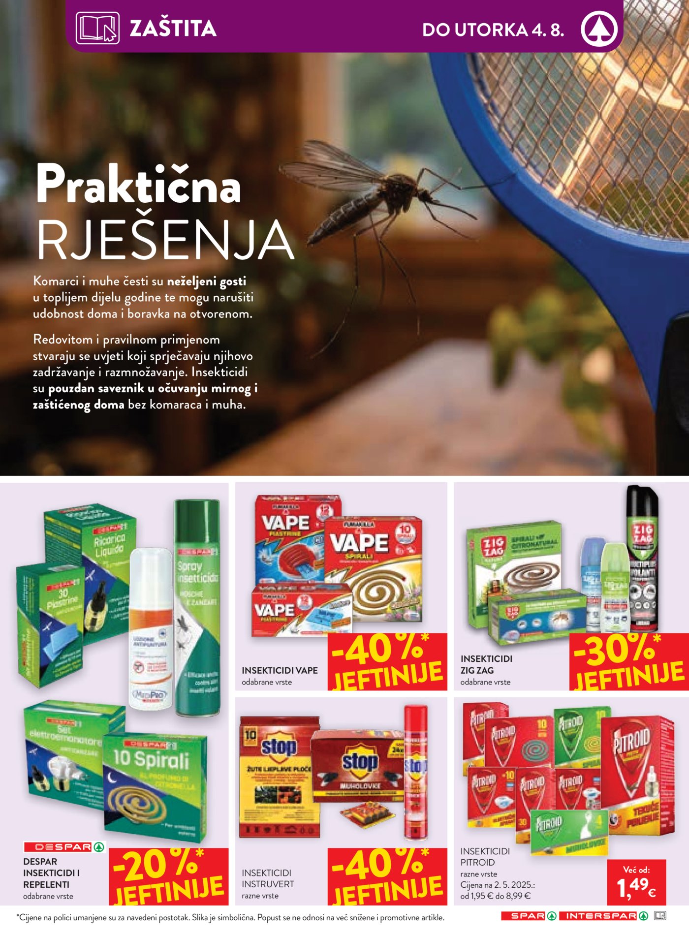 SPAR INTERSPAR katalog Akcija 29.07.-04.08.2026.